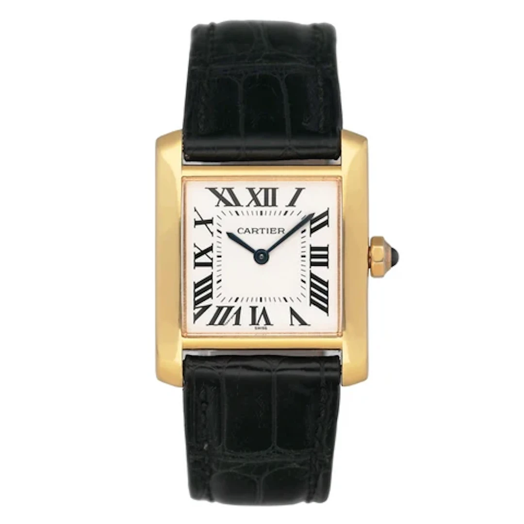 Cartier Tank Francaise W5000356 Midsize Ladies Watch