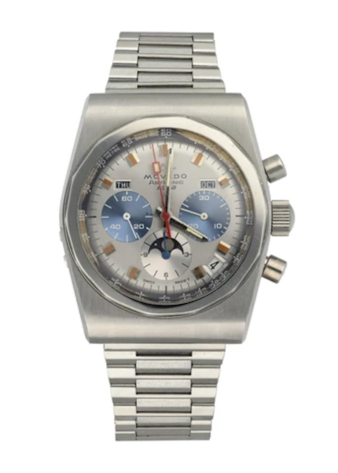 Movado Astronic HS 360 Chronograph Vintage Men's Watch