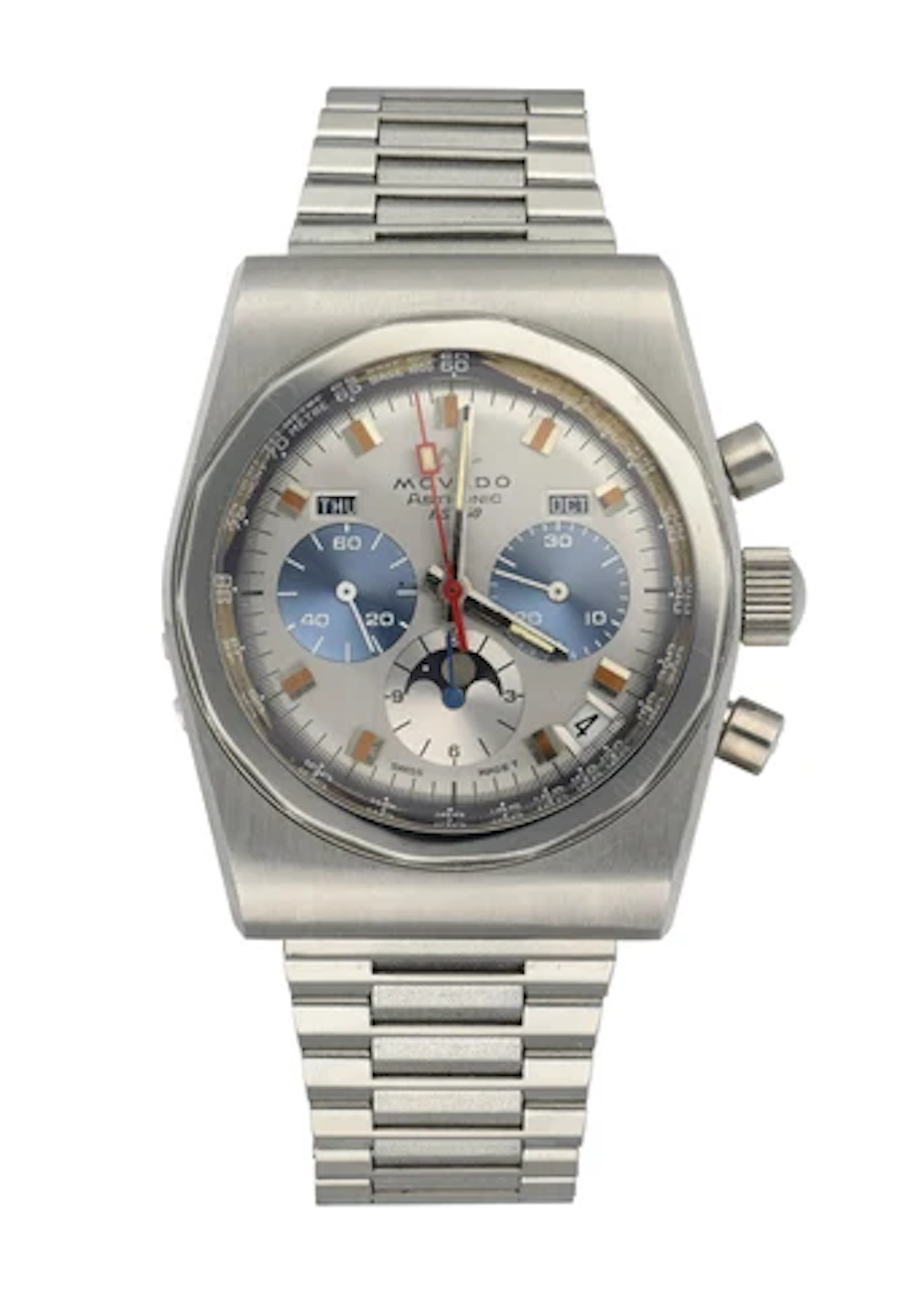 Movado Astronic HS 360 Chronograph Vintage Men's Watch
