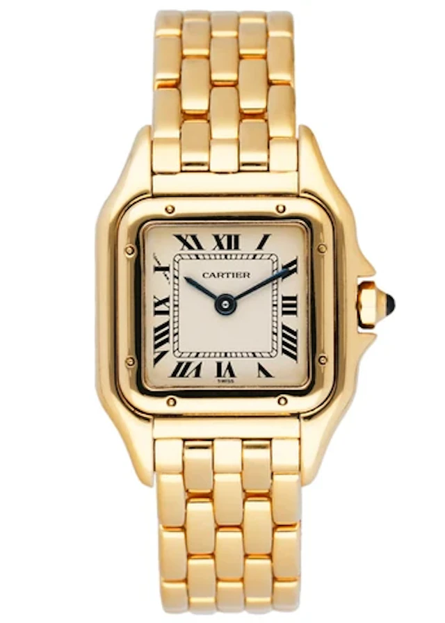 Cartier Panthere 1070 18K Yellow Gold Ladies Watch