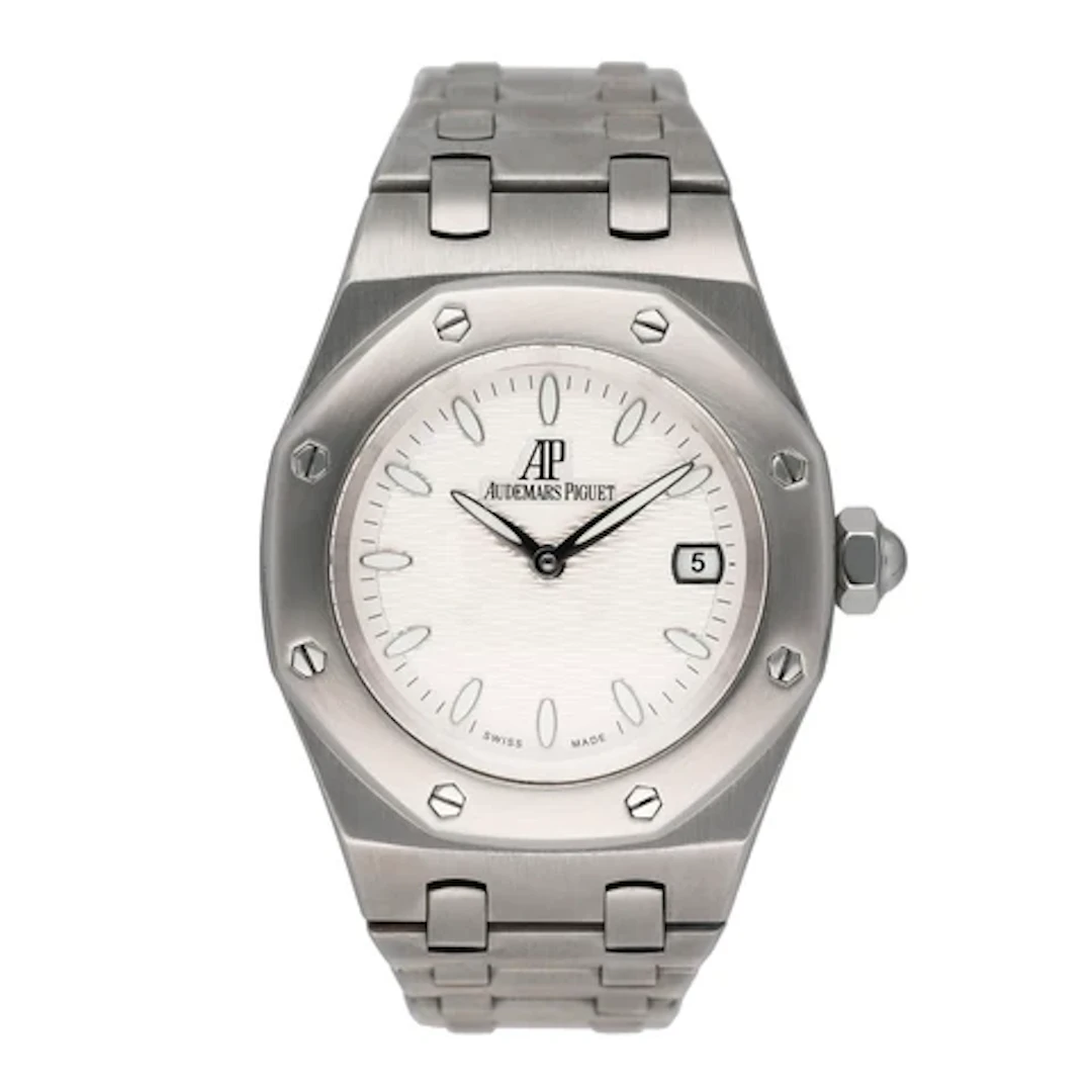 Audemars Piguet Royal Oak 67600ST White Dial Ladies Watch