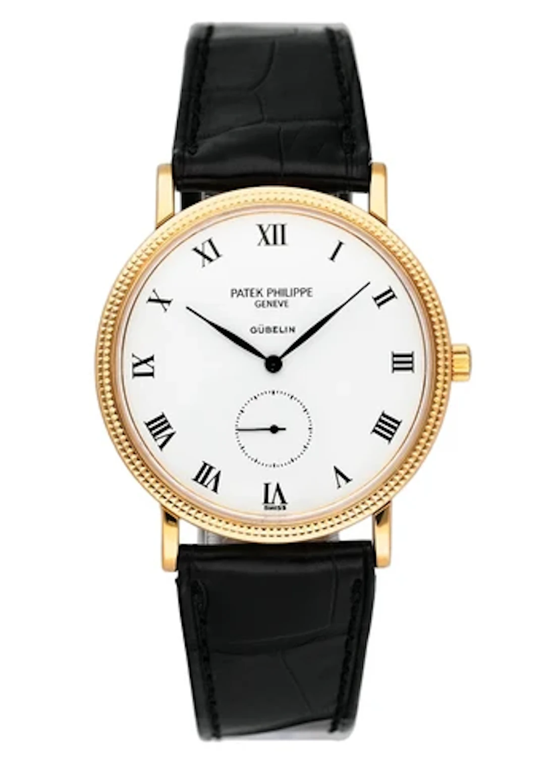 Patek Philippe Calatrava 3919J Gubelin Dial Mens Watch
