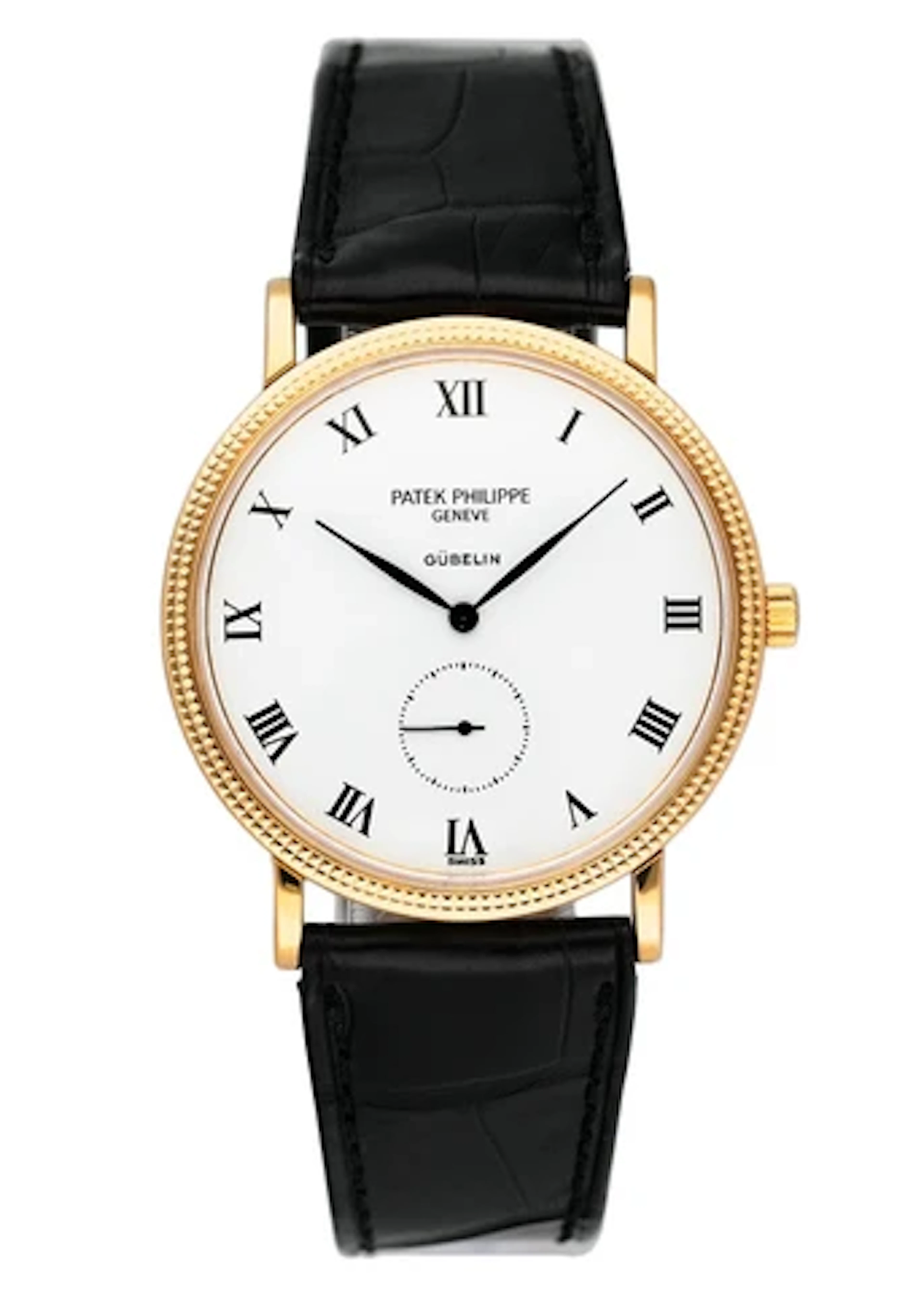 Patek Philippe Calatrava 3919J Gubelin Dial Mens Watch