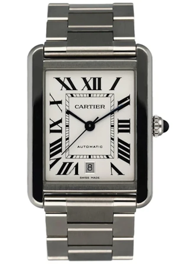 Cartier Tank Solo W5200028 XL Men's Watch Box & Papers