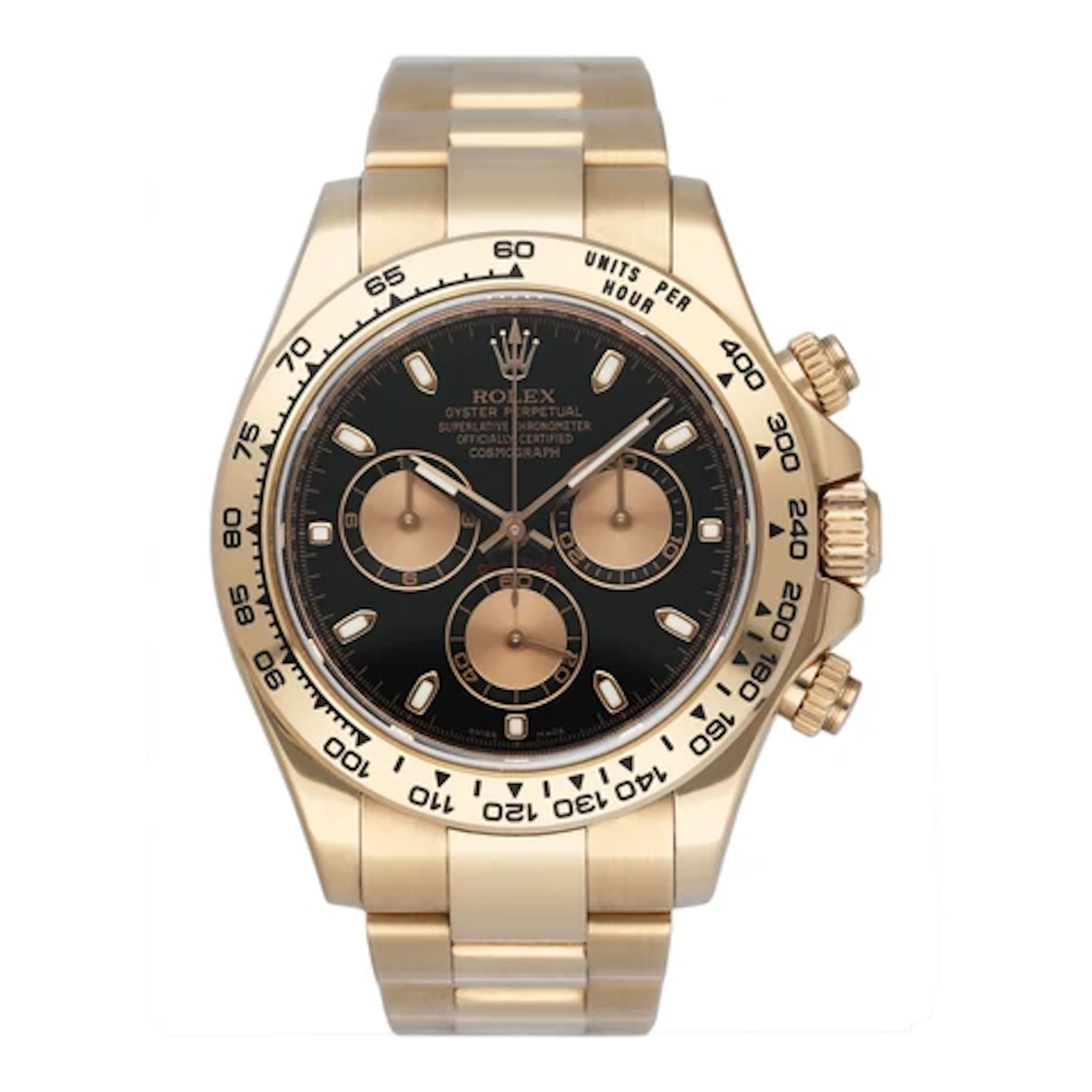 Rolex Daytona 116505 "First Series" Black Dial Mens Watch Box Papers