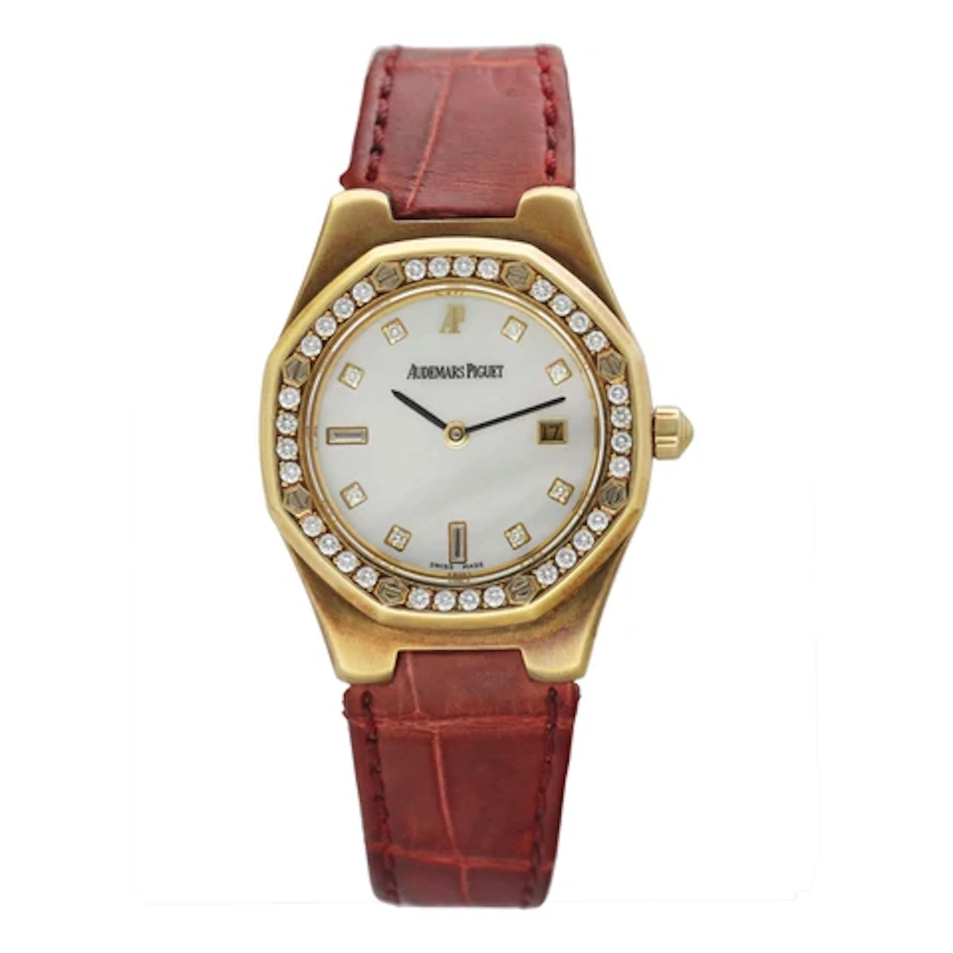 Audemars Piguet Royal Oak 66800BA Diamond MOP Dial Ladies Watch