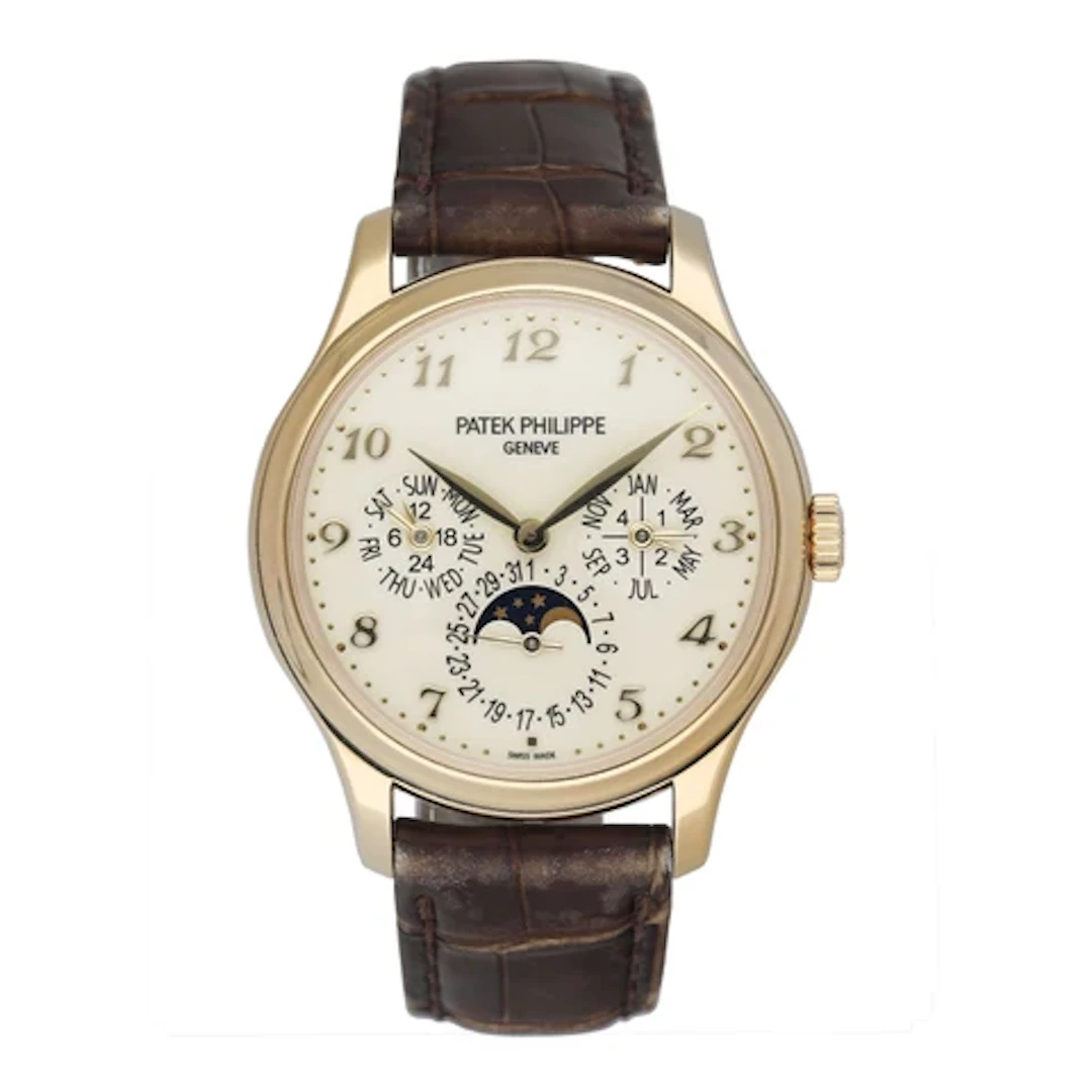 Patek Philippe Grand Complications 5327J Ivory Dial Mens Watch Box Papers