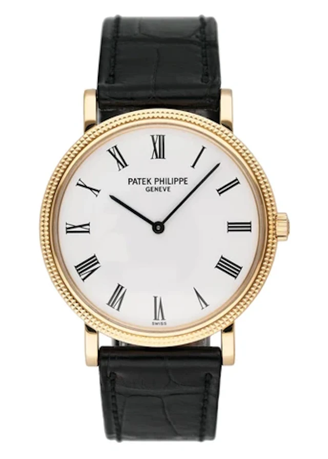 Patek Philippe Calatrava 5120J 18K Yellow Gold Mens Watch Box Papers
