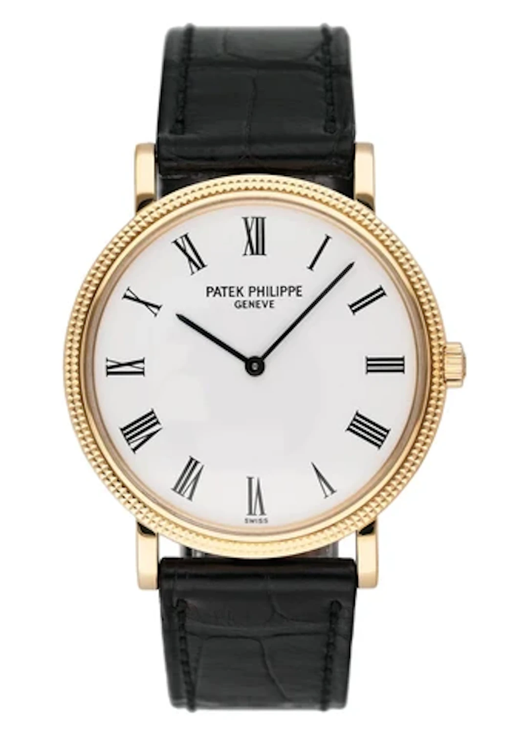 Patek Philippe Calatrava 5120J 18K Yellow Gold Mens Watch Box Papers