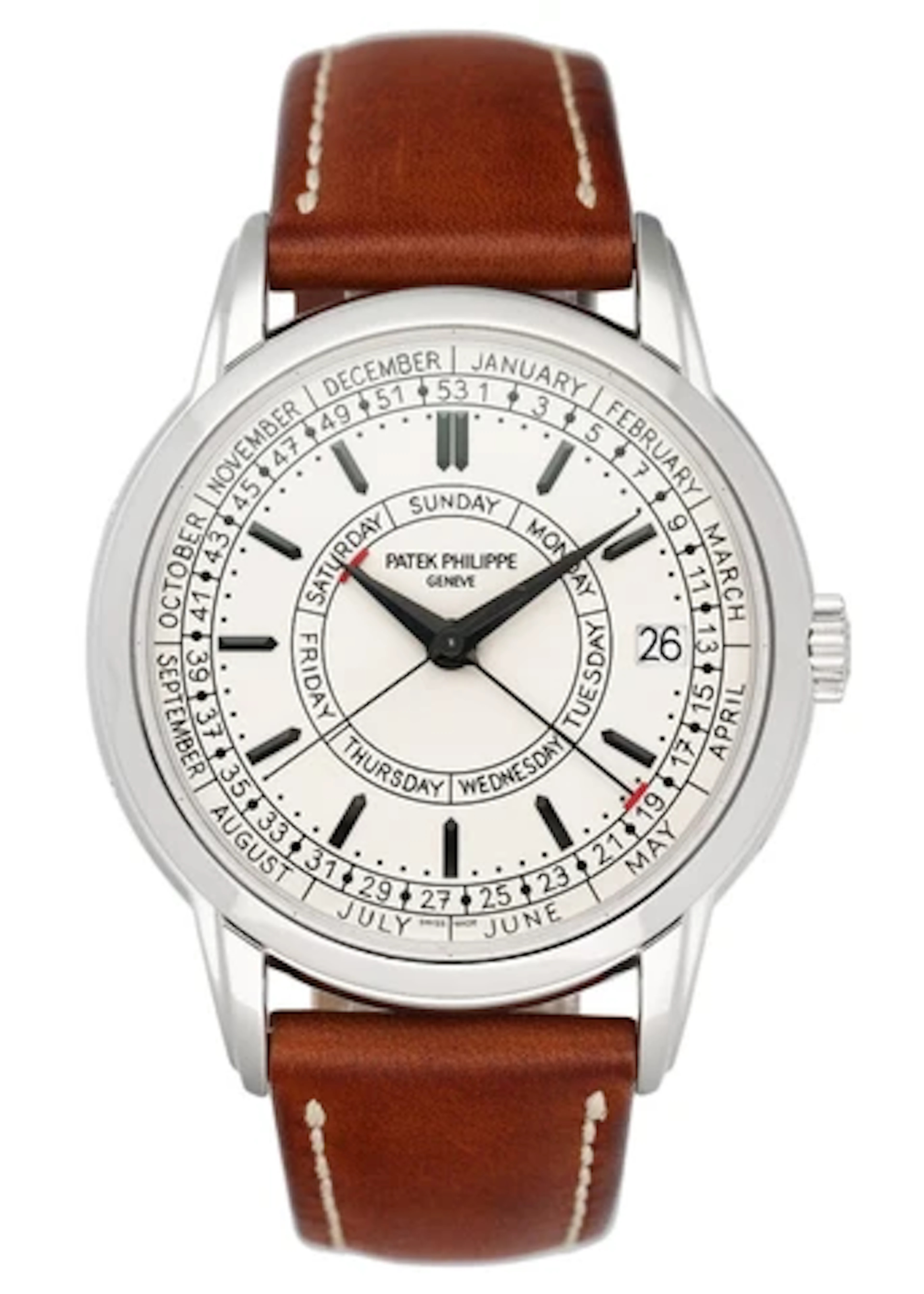 Patek Philippe Complications 5212A Silver Dial Mens Watch Box Papers