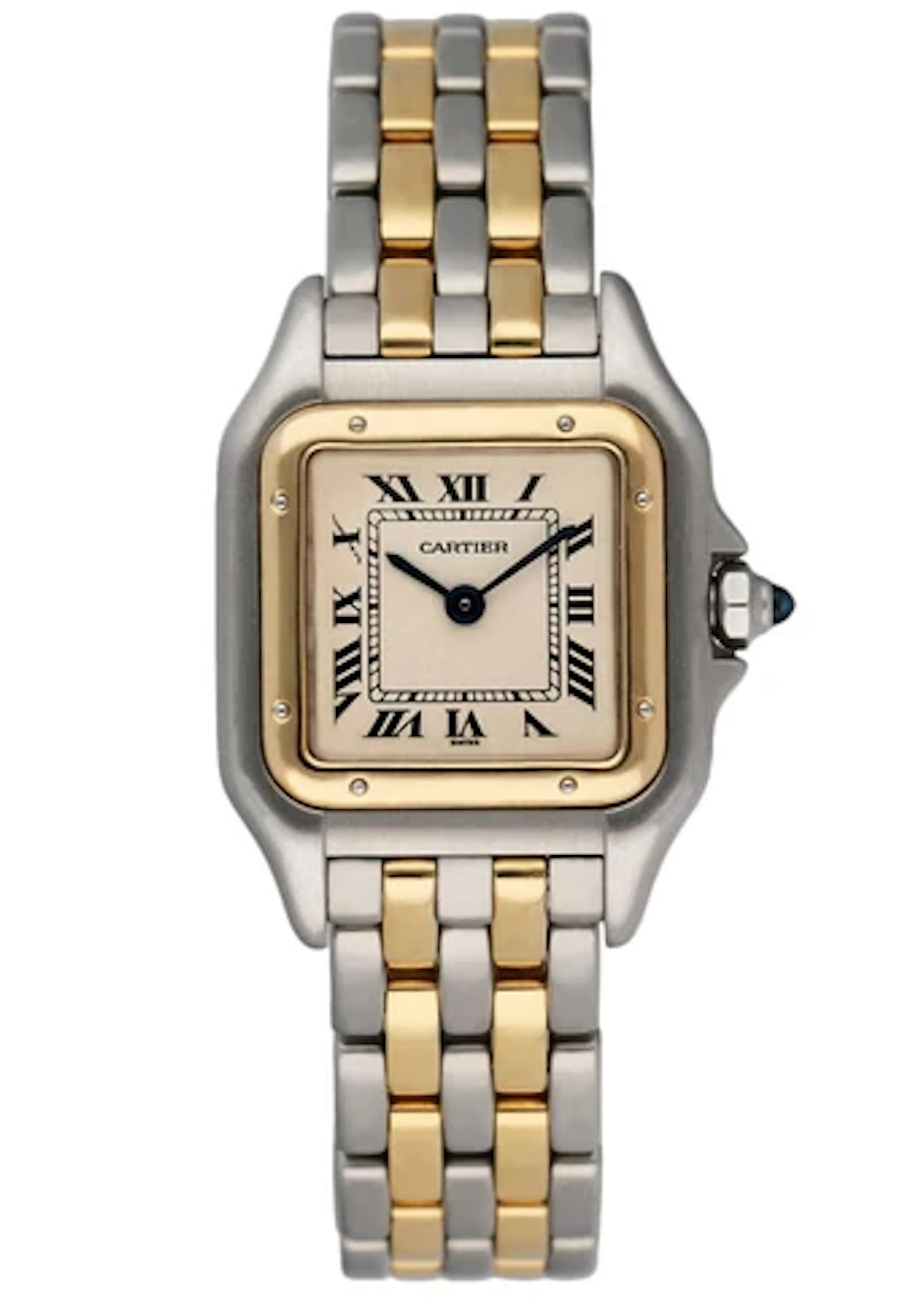 Cartier Panthere W25029B6 Two Rows Ladies Watch