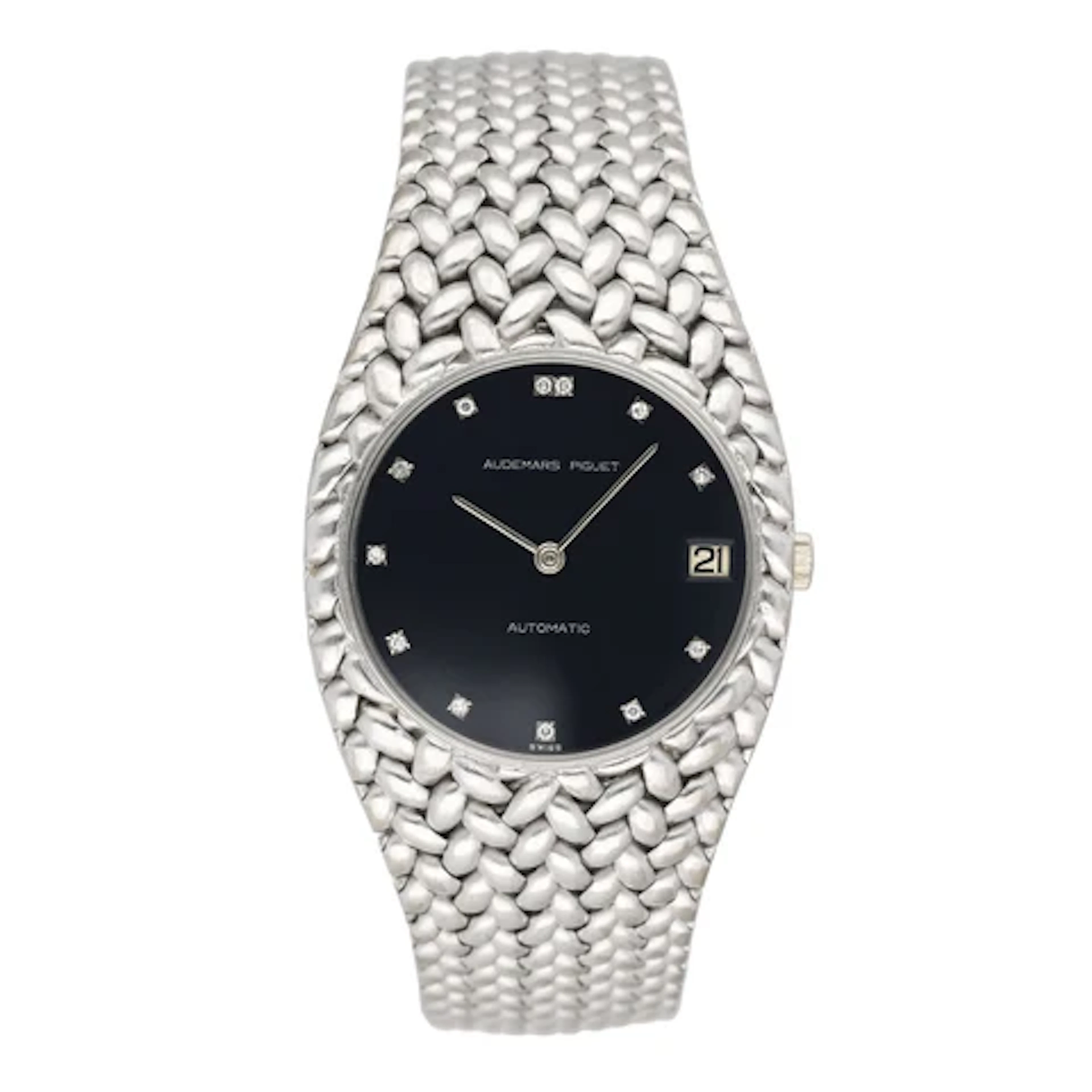 Audemars Piguet Cobra 5403BC Diamond Black Dial Watch
