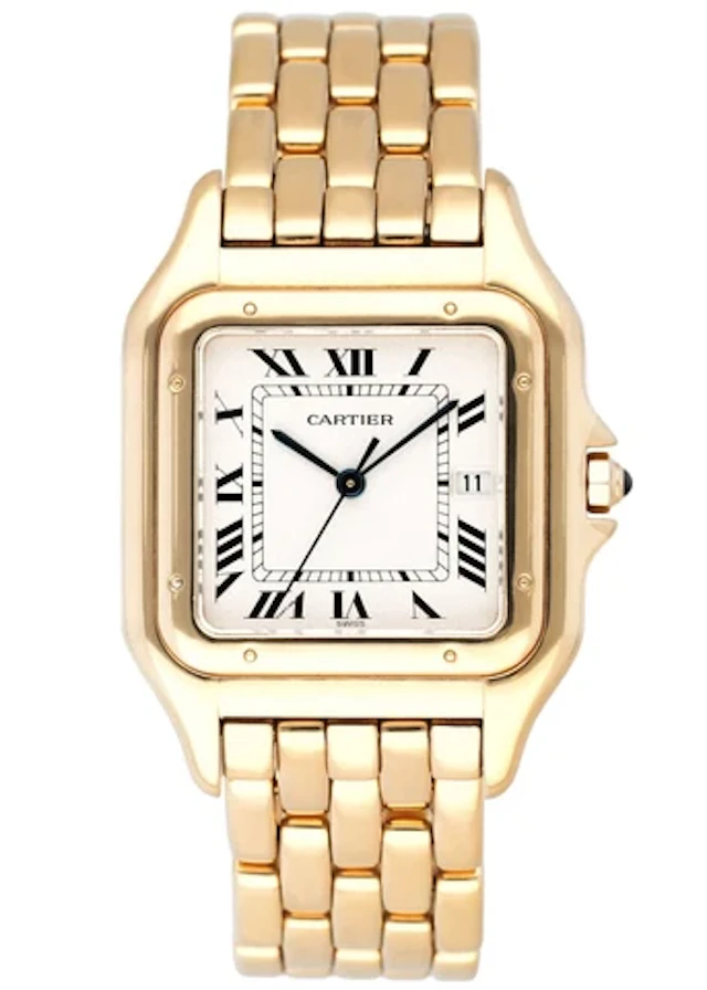 Cartier Panthere Large W25014B9 18K Yellow Gold Watch