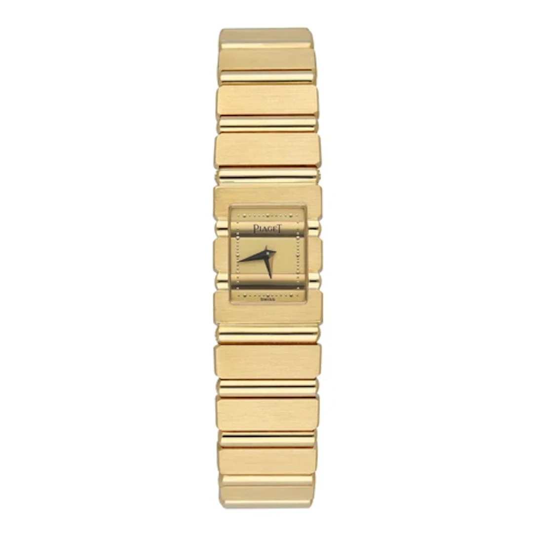 Piaget Quartz 15201C701 Champagne Dial 18K Yellow Gold Ladies Watch