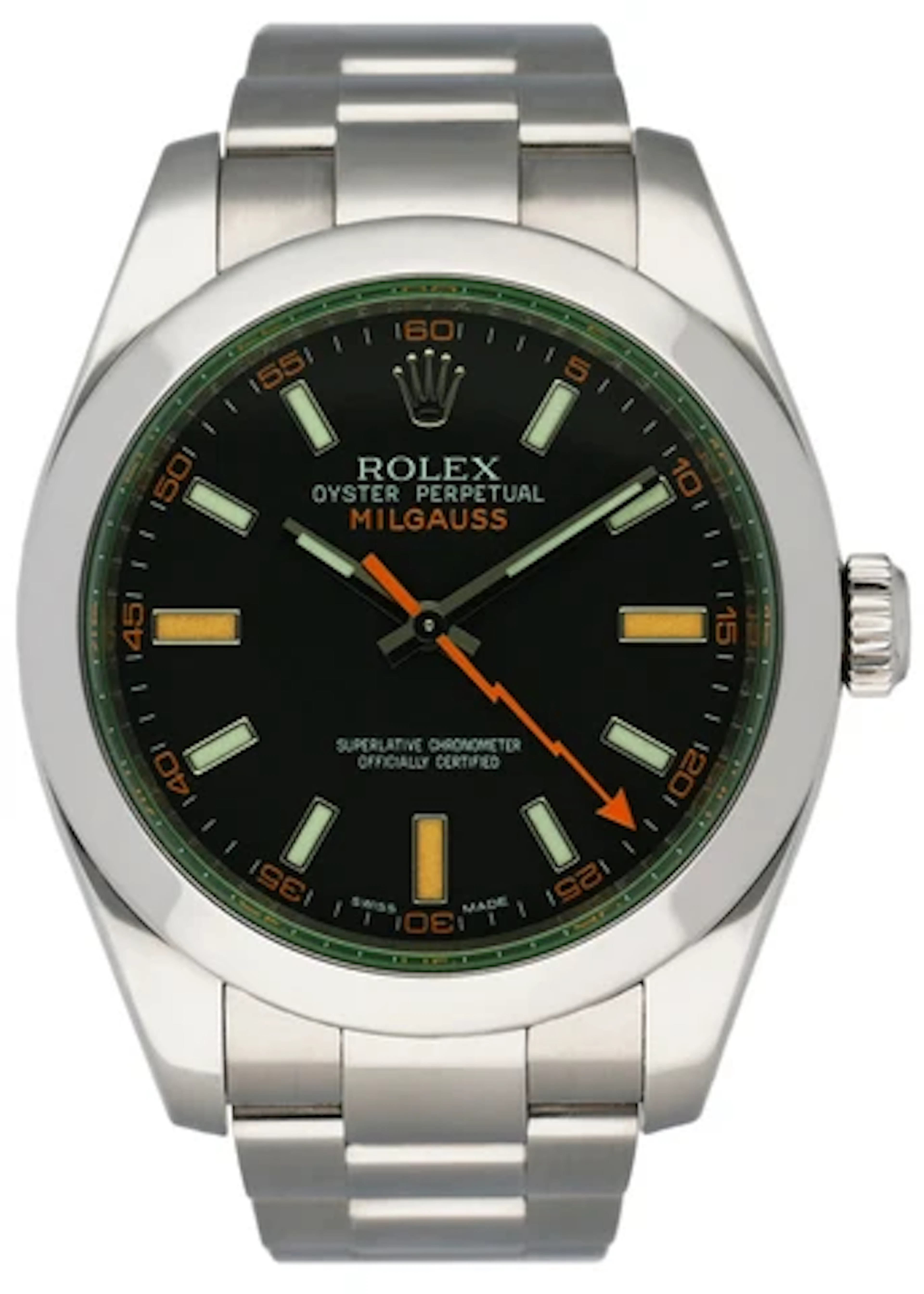 Rolex Oyster Perpetual Milgauss 116400 Mens Watch