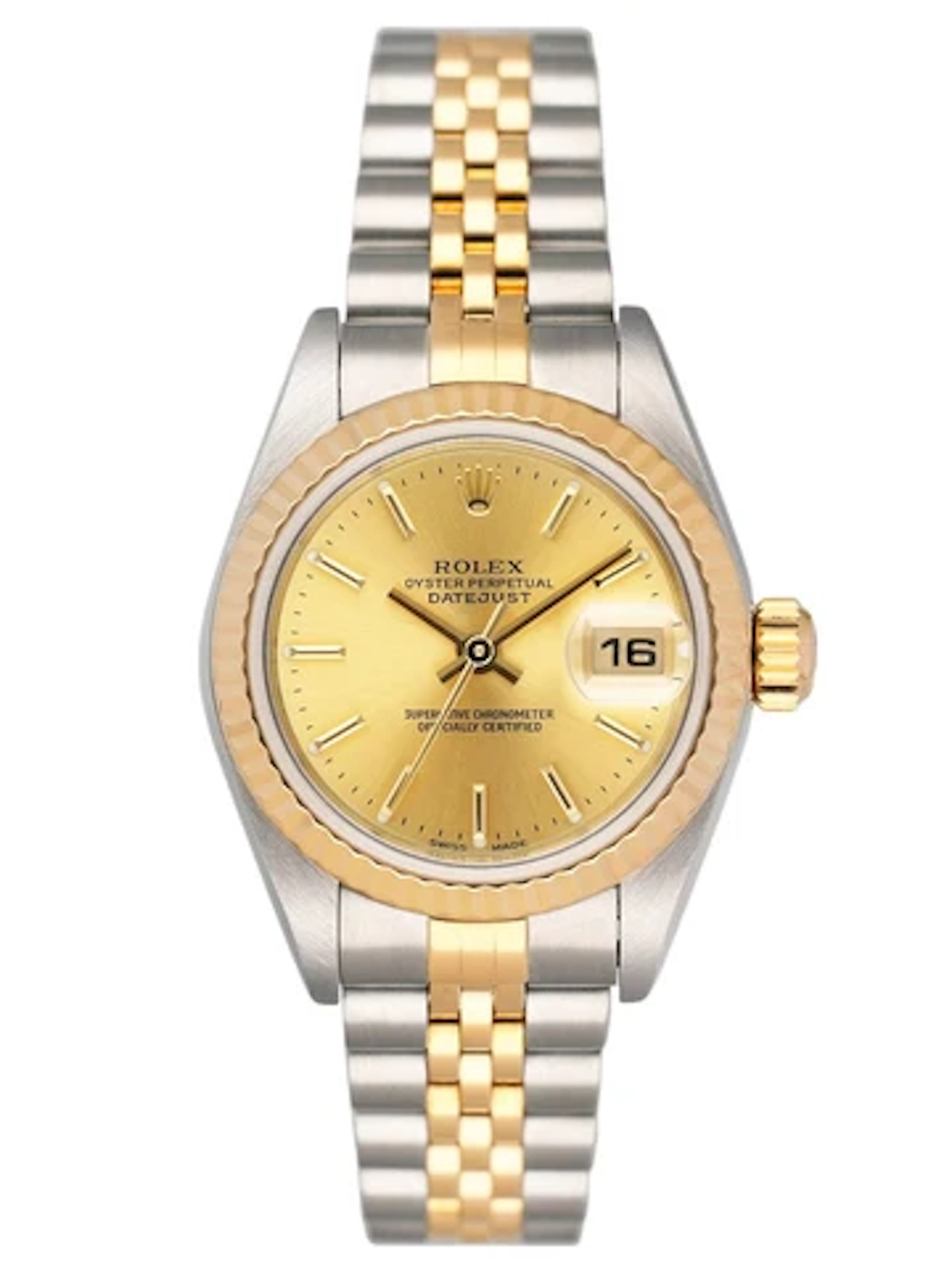 Rolex Datejust 79173 Champagne Dial Ladies Watch Box Papers