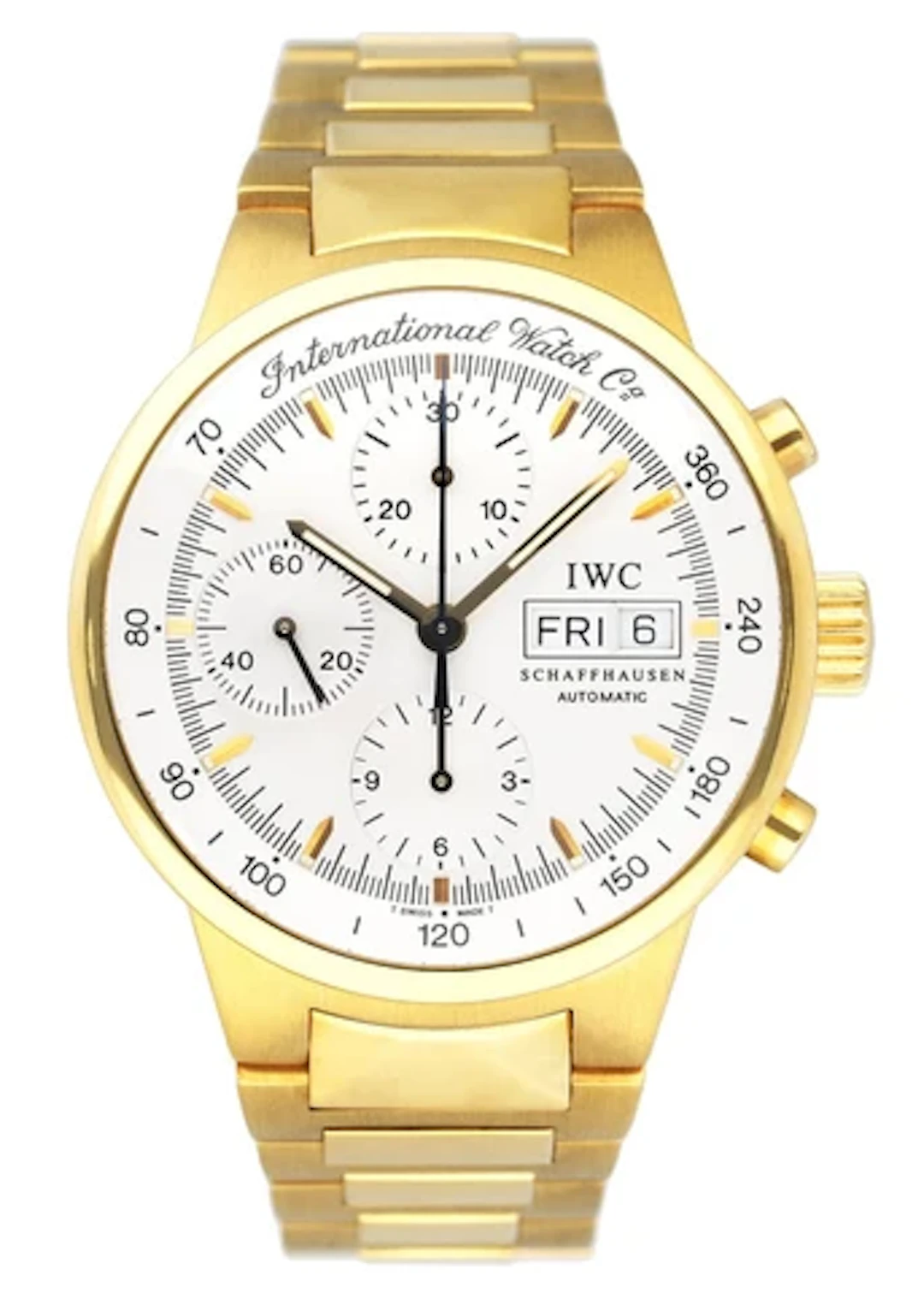 IWC GST Chrono-Automatic 3707/9277 Mens Watch Box Papers