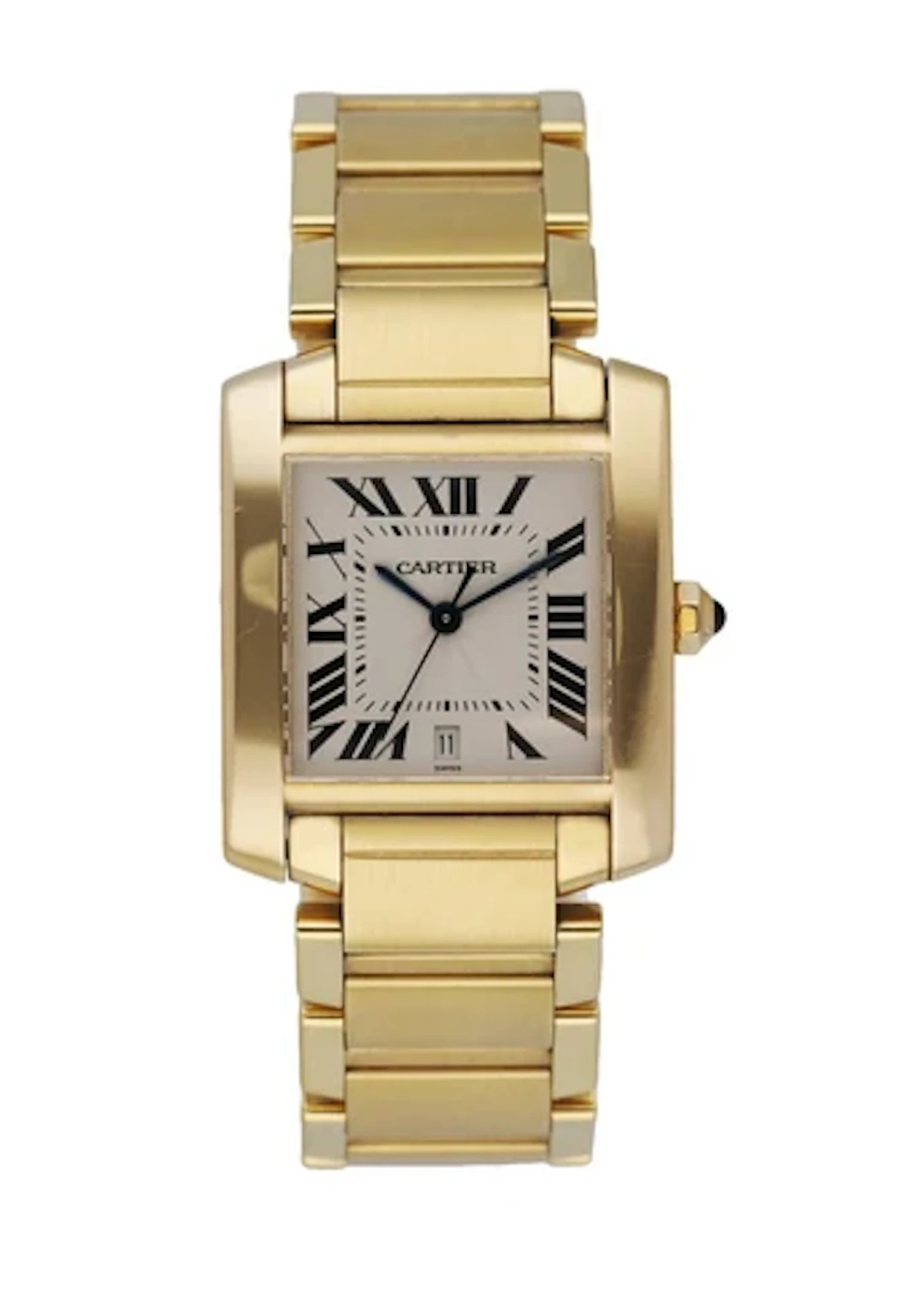 Cartier Tank Francaise 1840 18K Yellow Gold Men's Watch