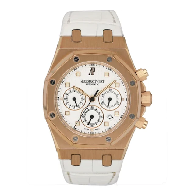 Audemars Piguet Royal Oak 26022OR 18K Rose Gold Mens Watch With Papers