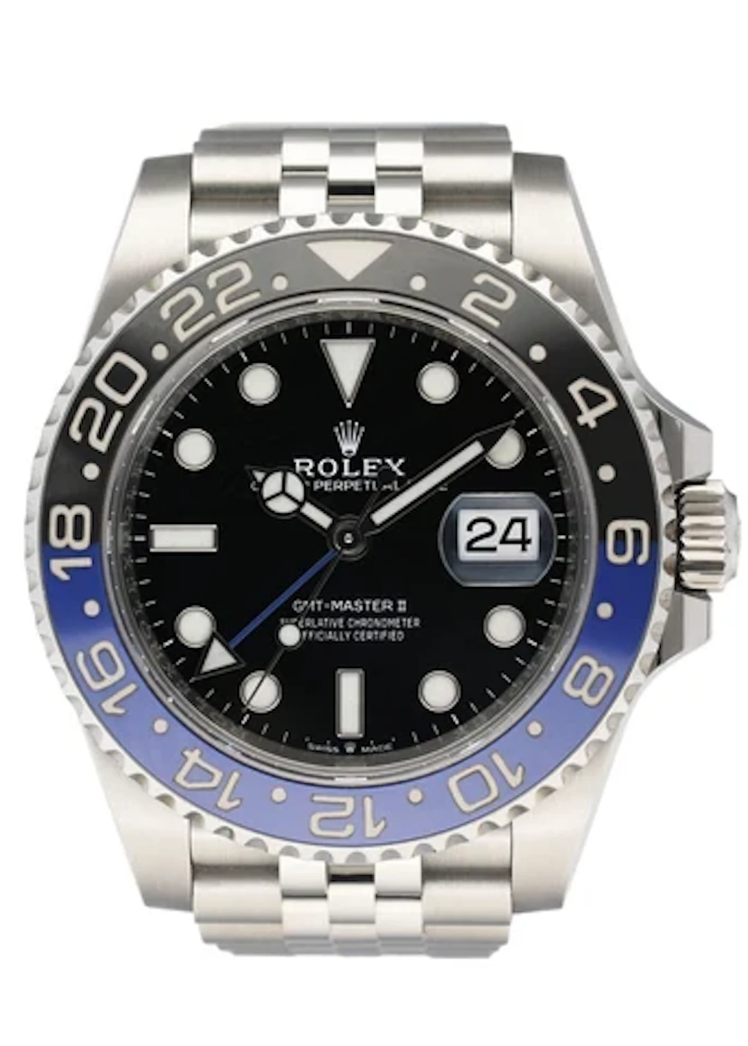 Rolex GMT-Master II 126710BLNR "Batgirl" Mens Watch Box Papers