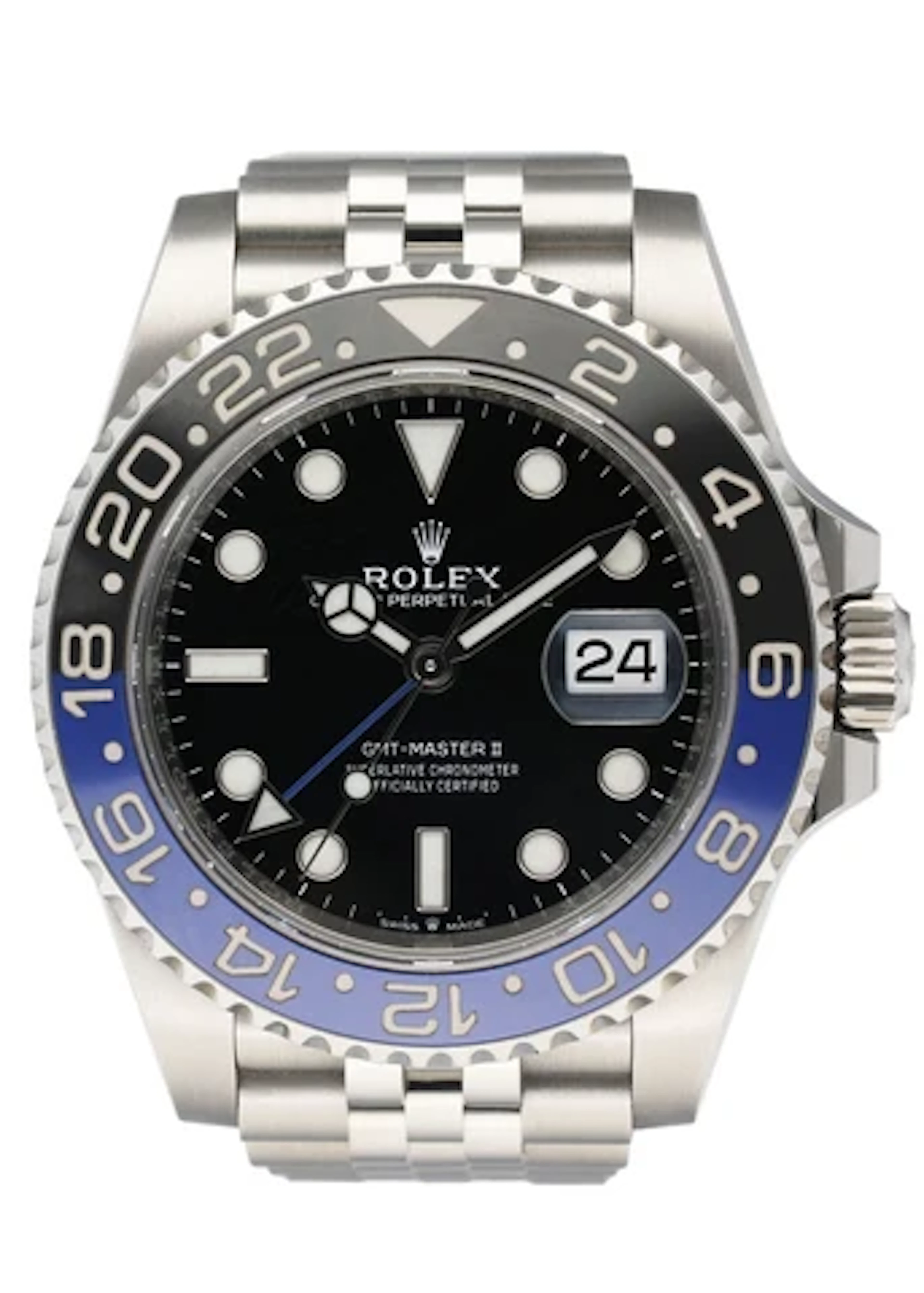 Rolex GMT-Master II 126710BLNR "Batgirl" Mens Watch Box Papers