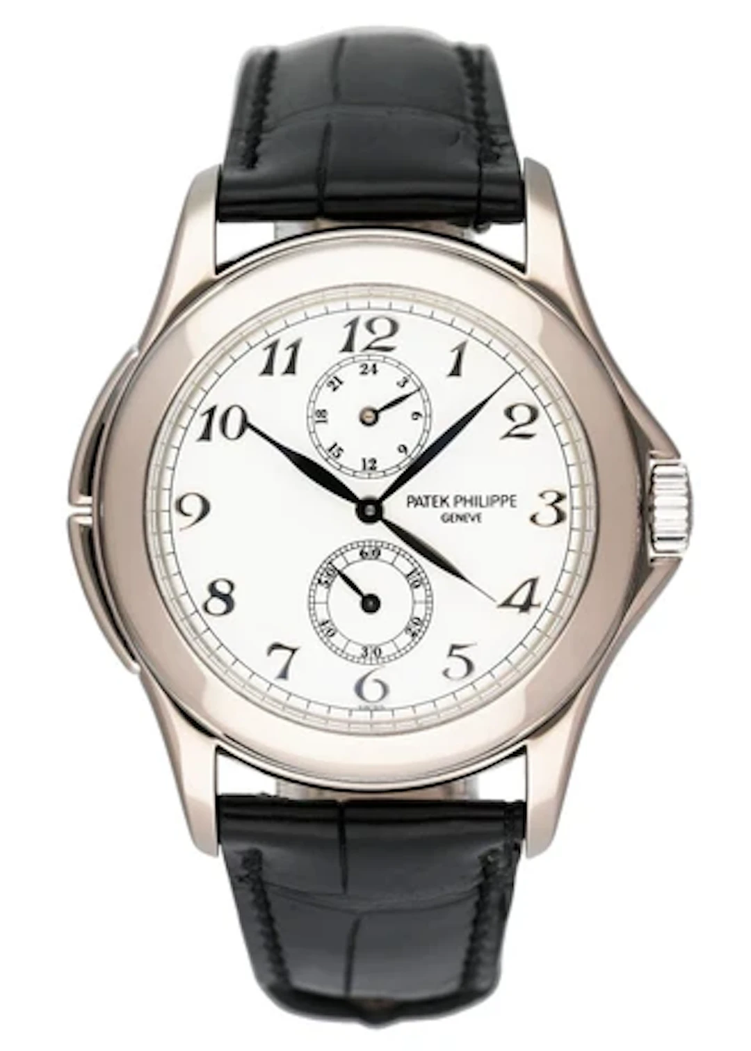 Patek Philippe Calatrava Travel Time 5134G Mens Watch Box Papers