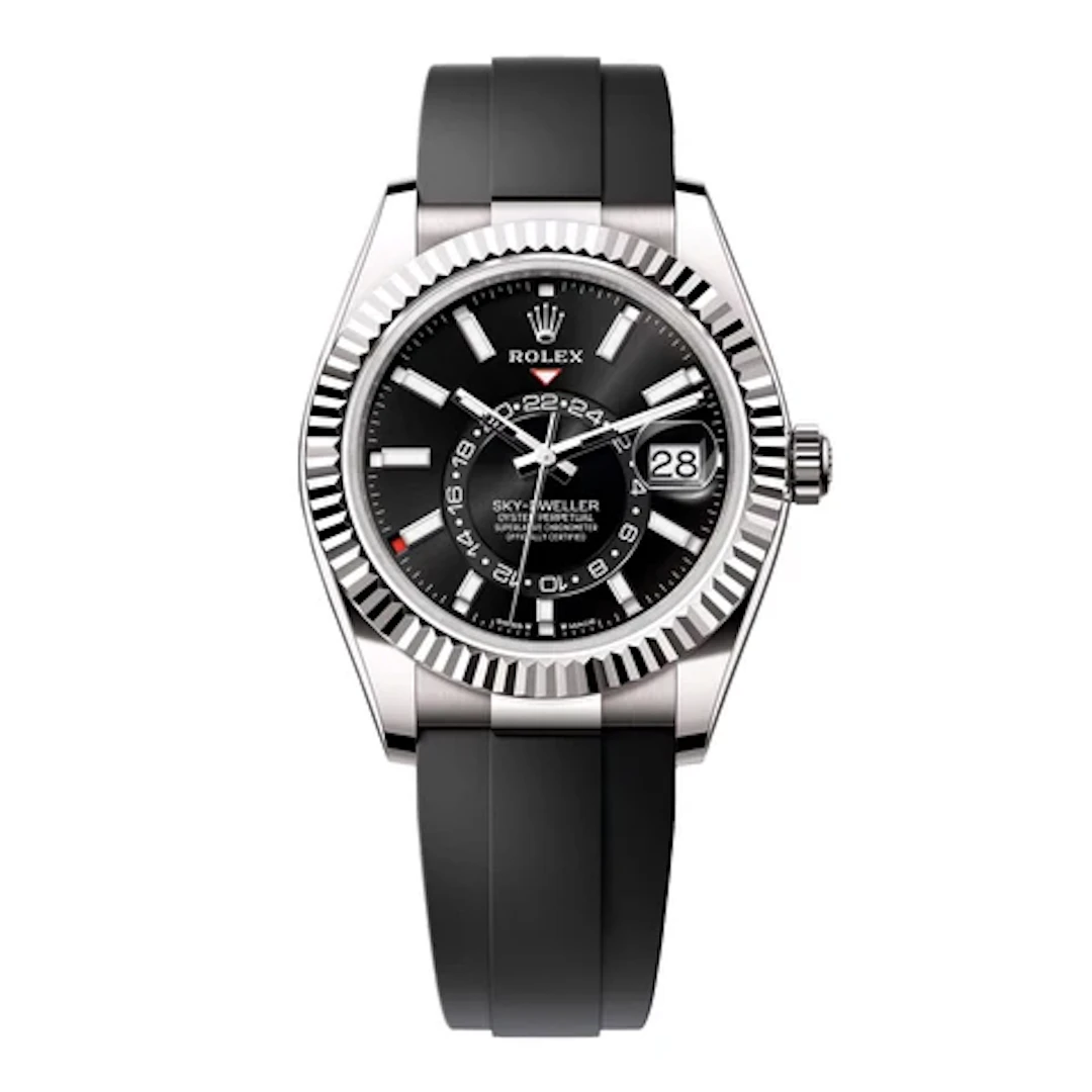 Rolex Sky-Dweller 336239 Black Dial Mens Watch Box Papers