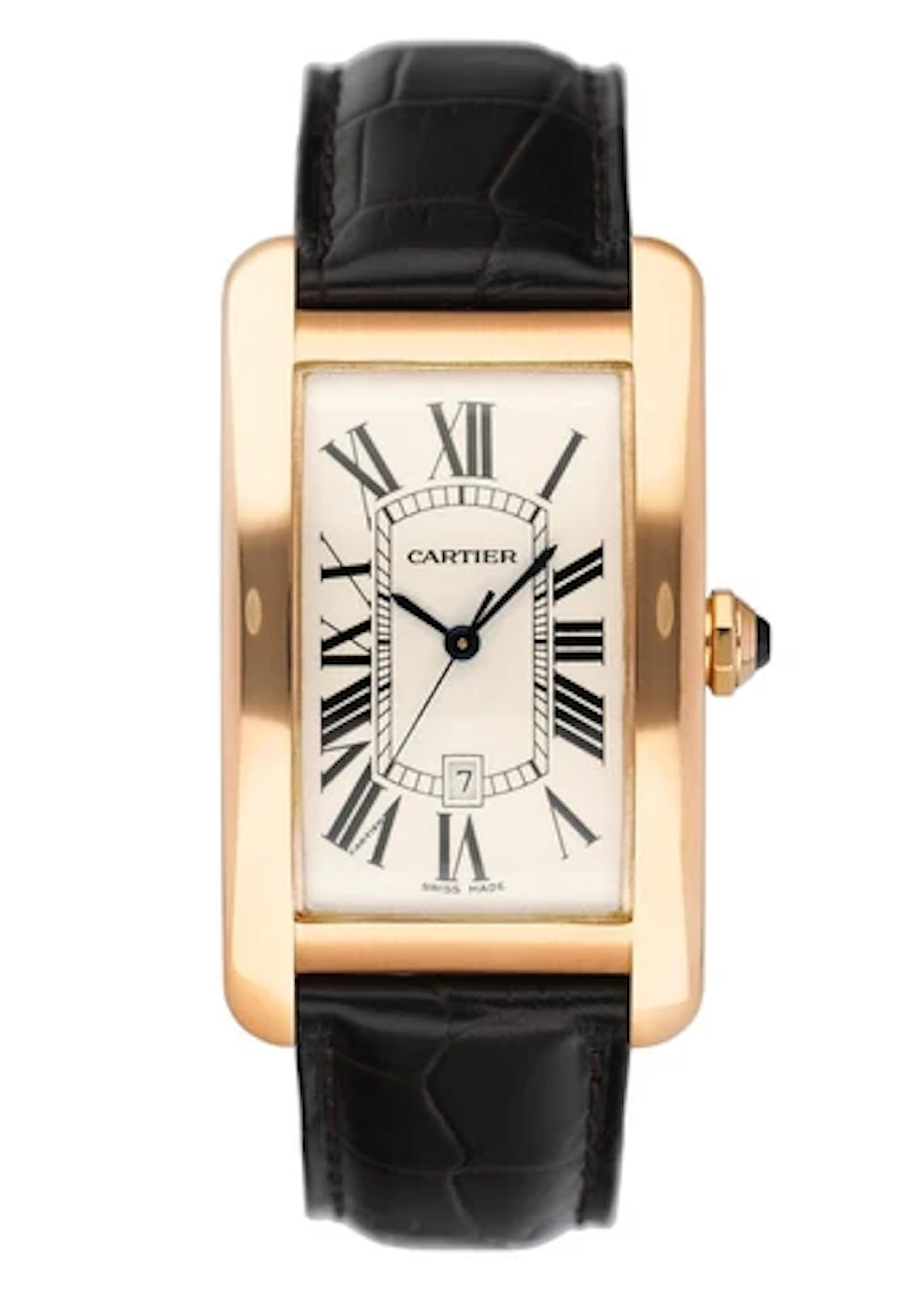 Cartier Tank Americaine Large W2609156 18K Rose Gold Watch