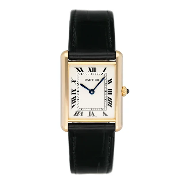 Cartier Tank Louis W1512856 18K Yellow Gold Ladies Watch