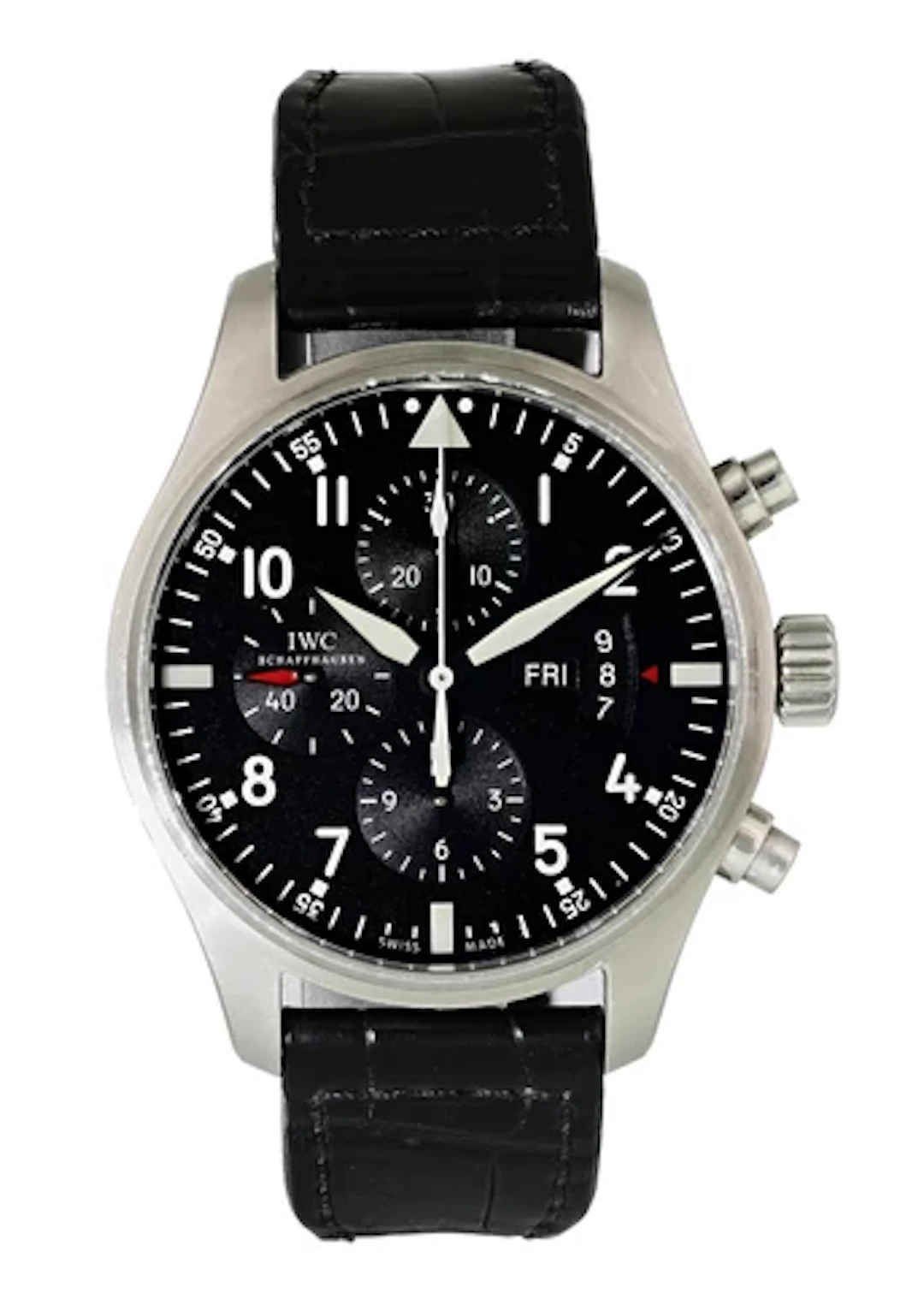 IWC Pilot Chronograph IW377701 Men Watch Original Box & Papers