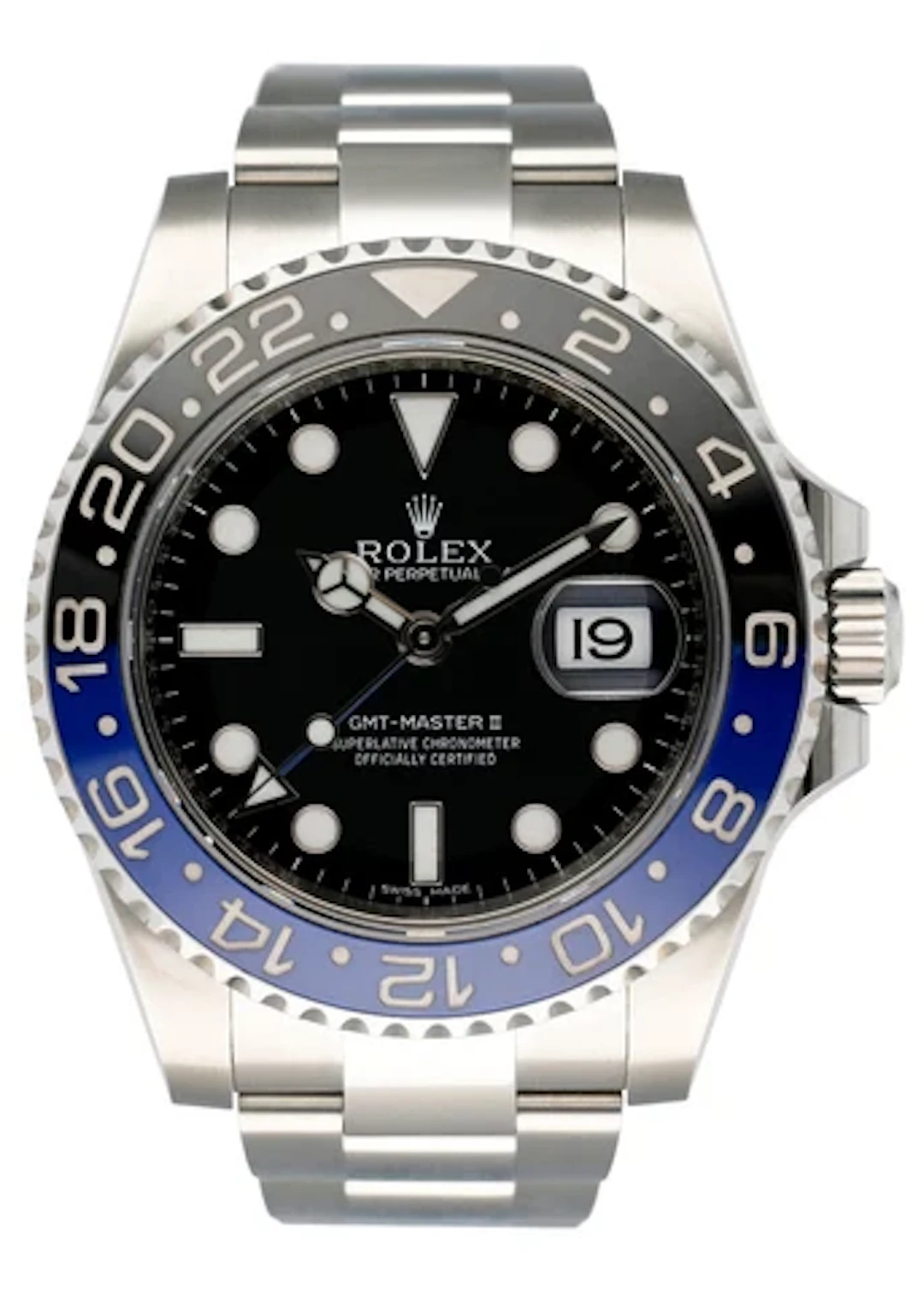 Rolex GMT Master II 116710 Batman Mens Watch
