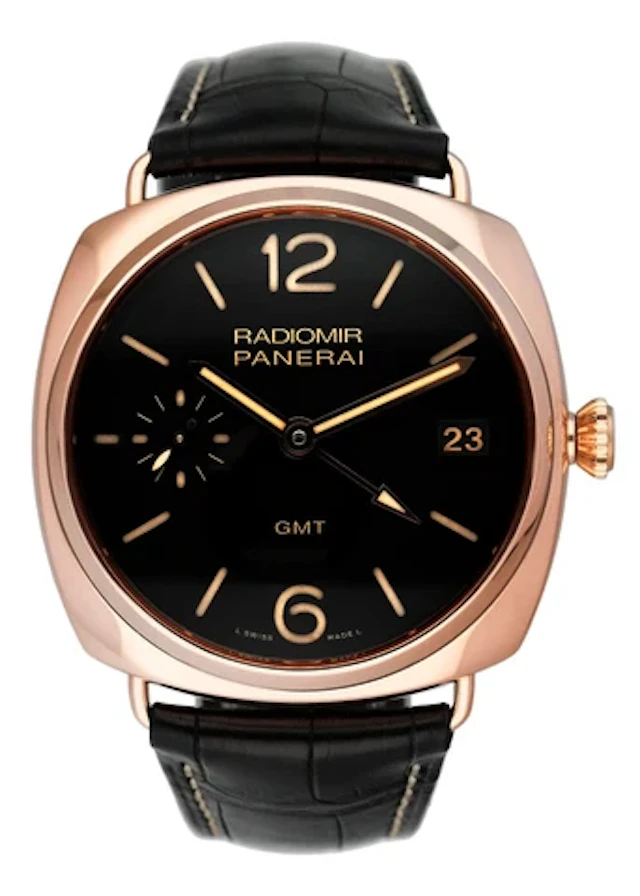 Panerai Radiomir PAM00421 18K Rose Gold Mens Watch