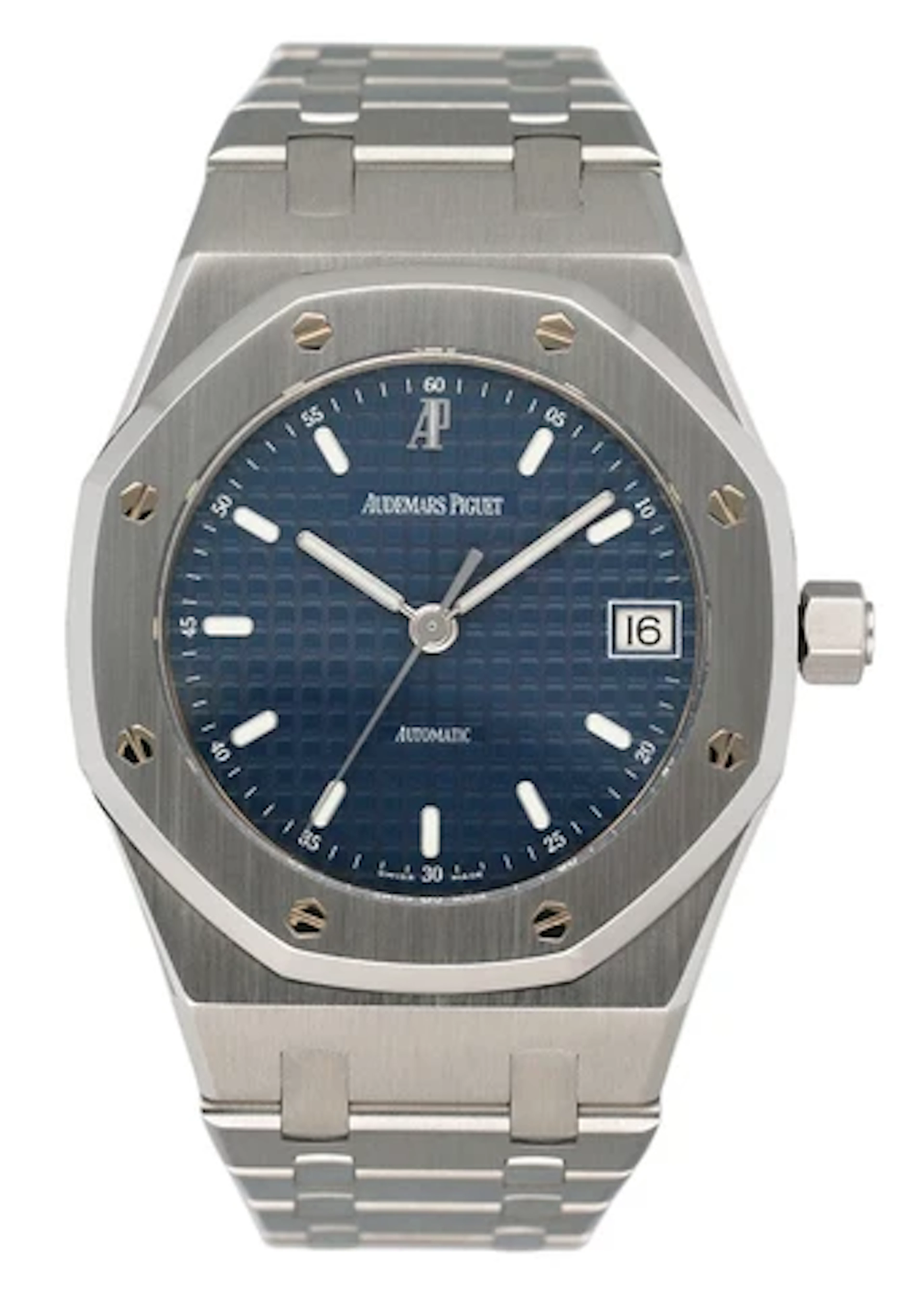 Audemars Piguet Royal Oak 14790ST Blue Dial Mens Watch With Papers