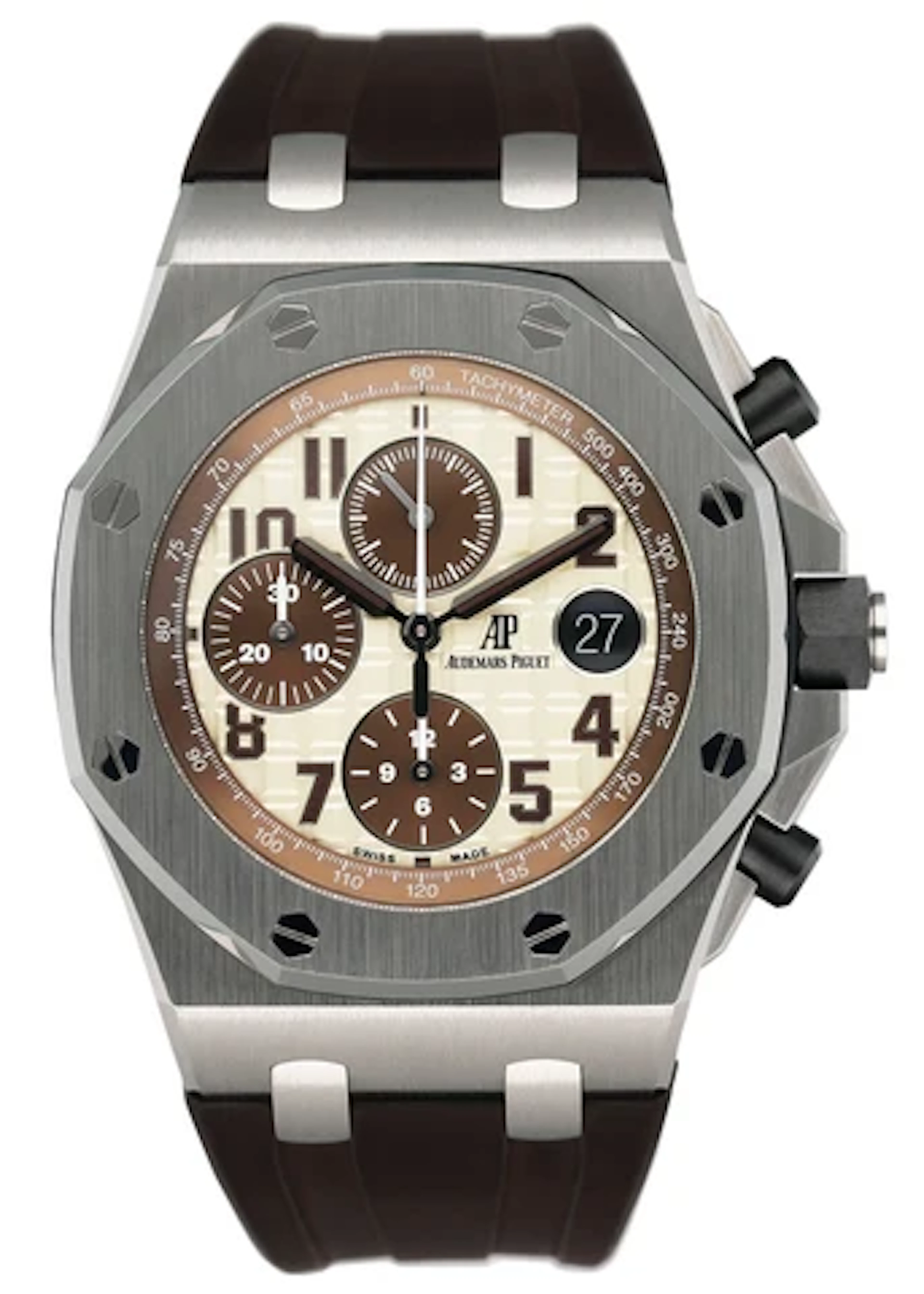 Audemars Piguet Royal Oak Offshore 26470ST Safari Mens Watch Box Papers