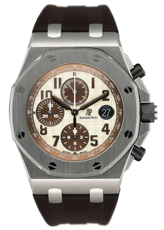 Audemars Piguet Royal Oak Offshore 26470ST Safari Mens Watch Box Papers