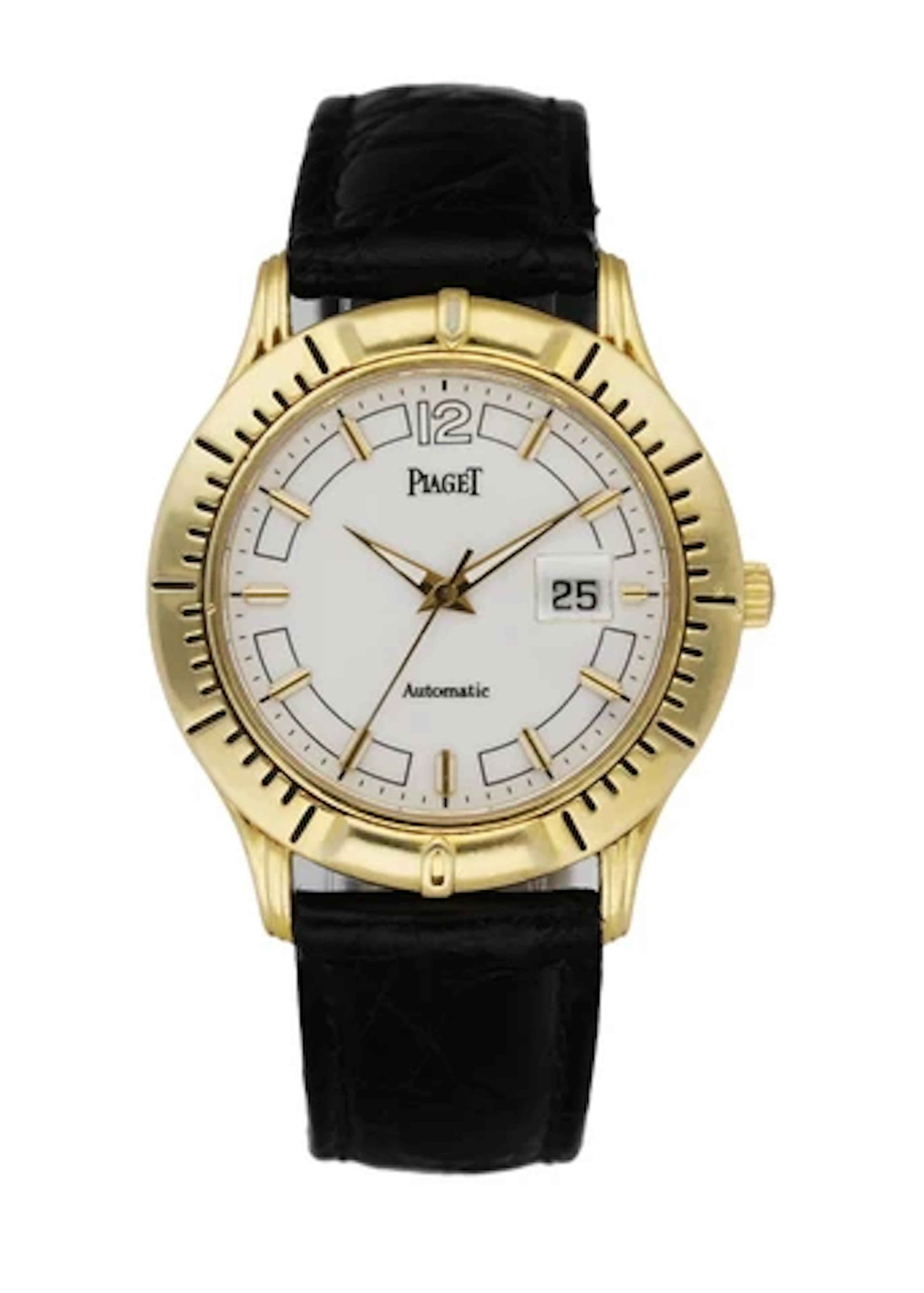 Piaget Polo 24010 M 501 D 18K Yellow Gold Men's Watch