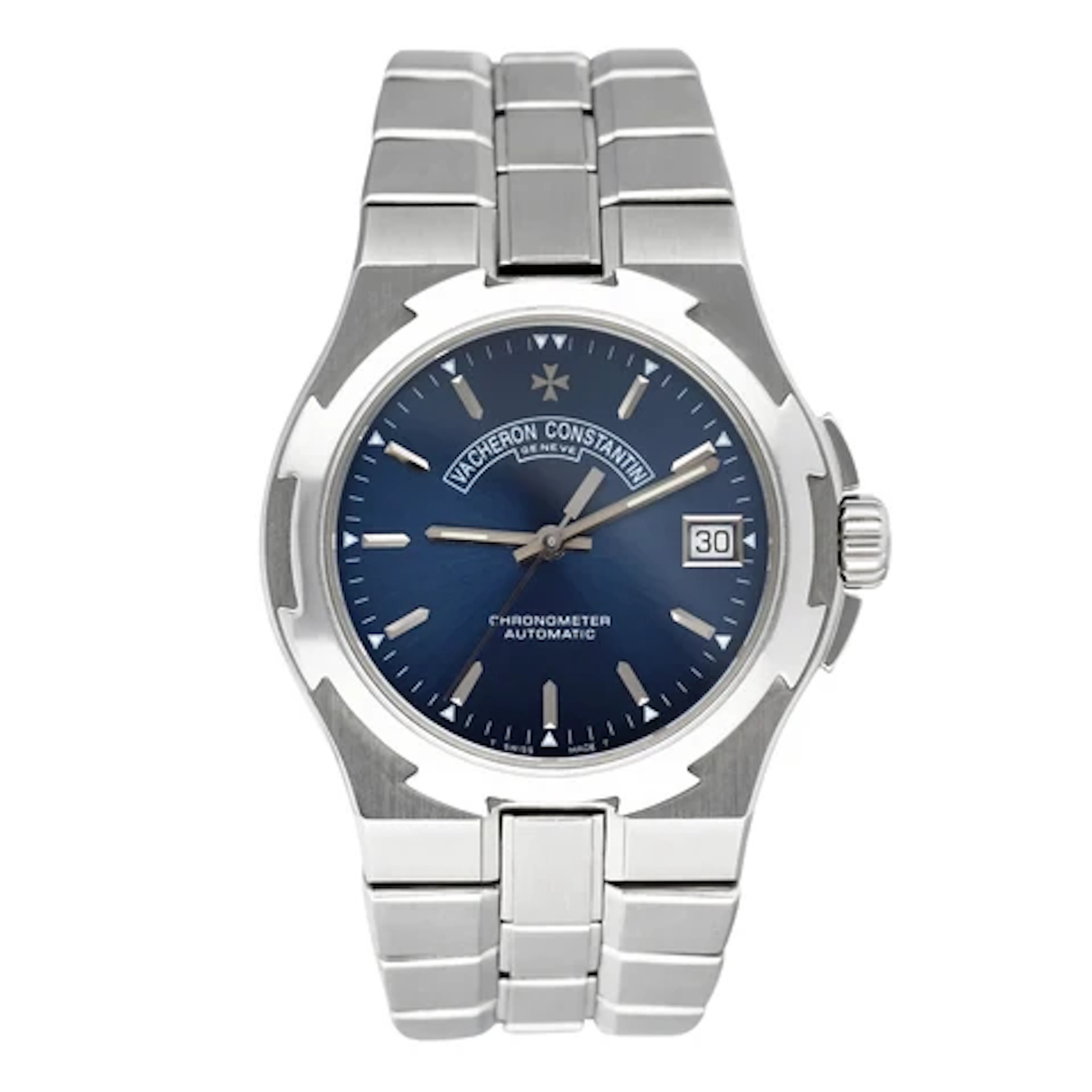 Vacheron Constantin Overseas 42040 Blue Dial Mens Watch