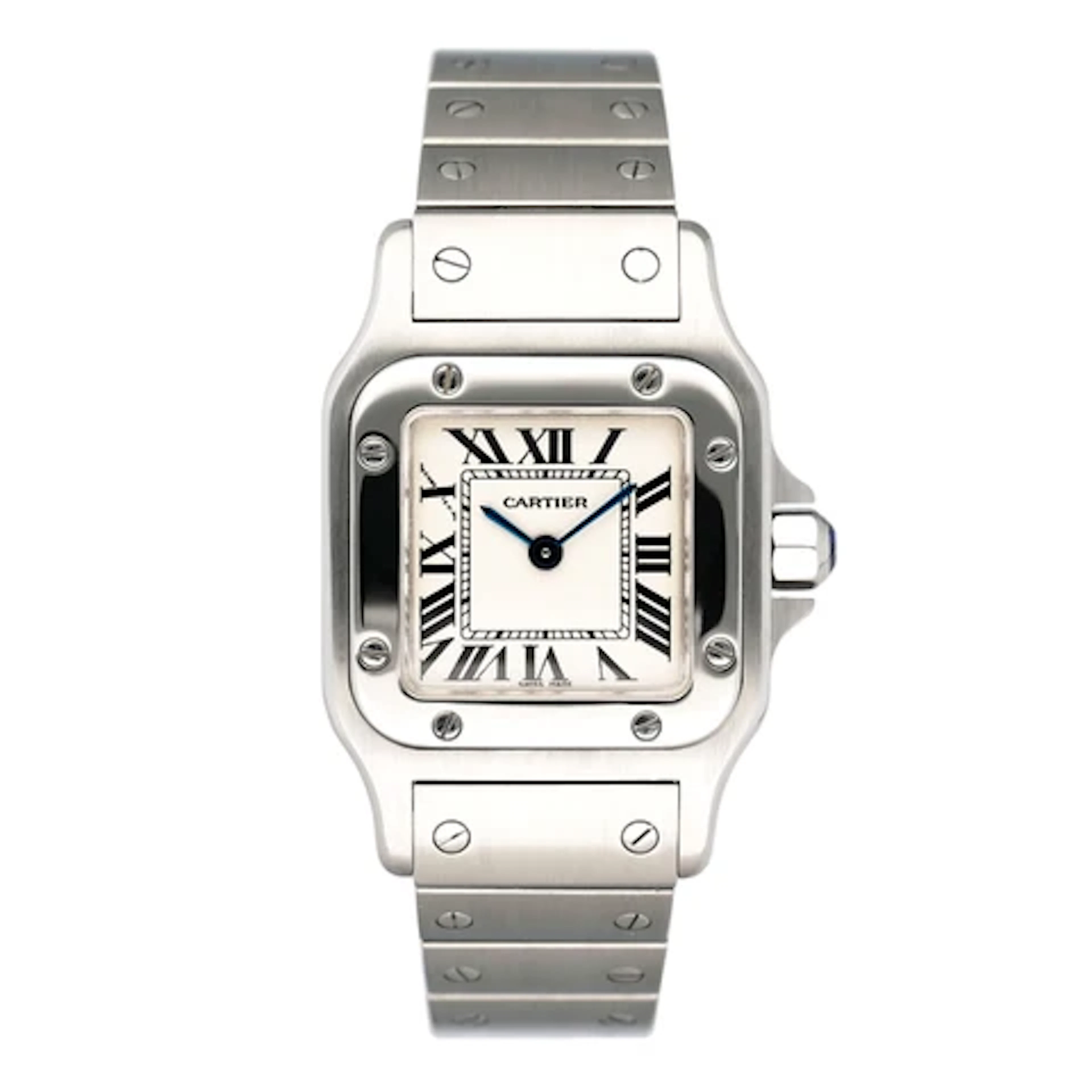 Cartier Santos Galbee W20056D6 Stainless Steel Ladies Watch Box Papers