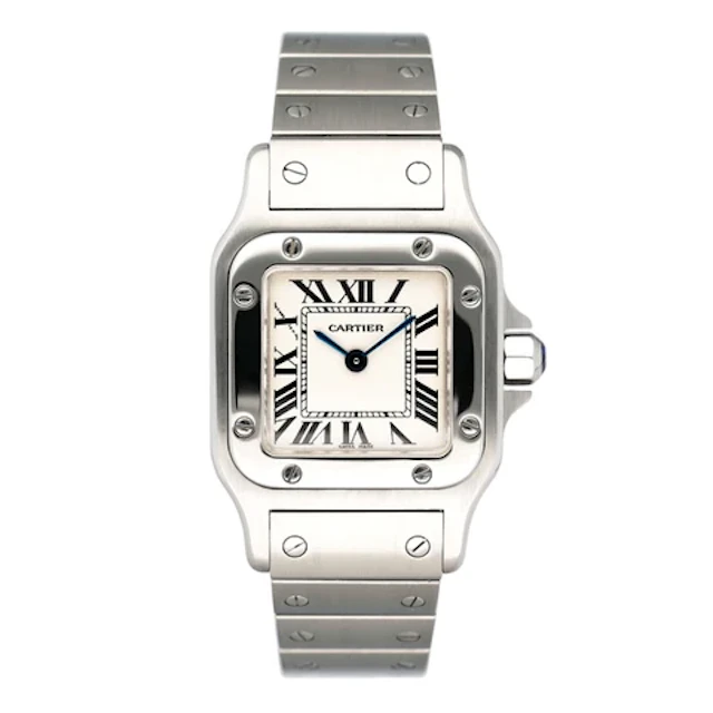Cartier Santos Galbee W20056D6 Stainless Steel Ladies Watch Box Papers