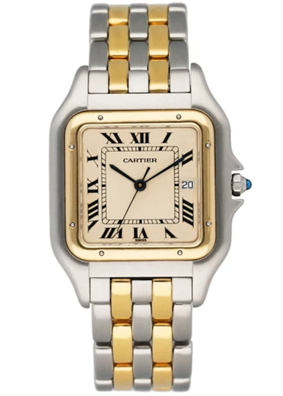 Cartier Panthere Jumbo W25027B6 Two Tone Mens Watch