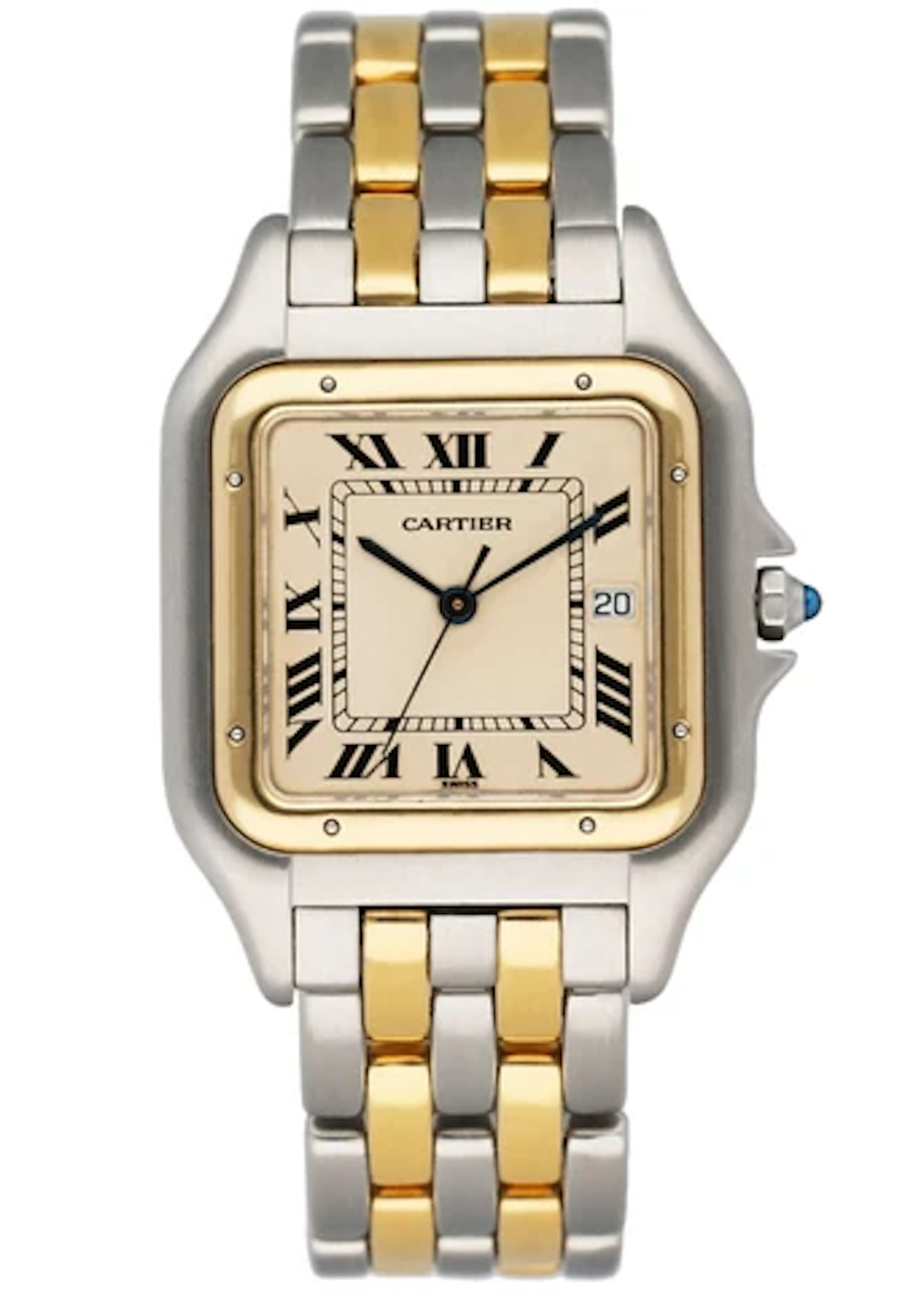 Cartier Panthere Jumbo W25027B6 Two Tone Mens Watch