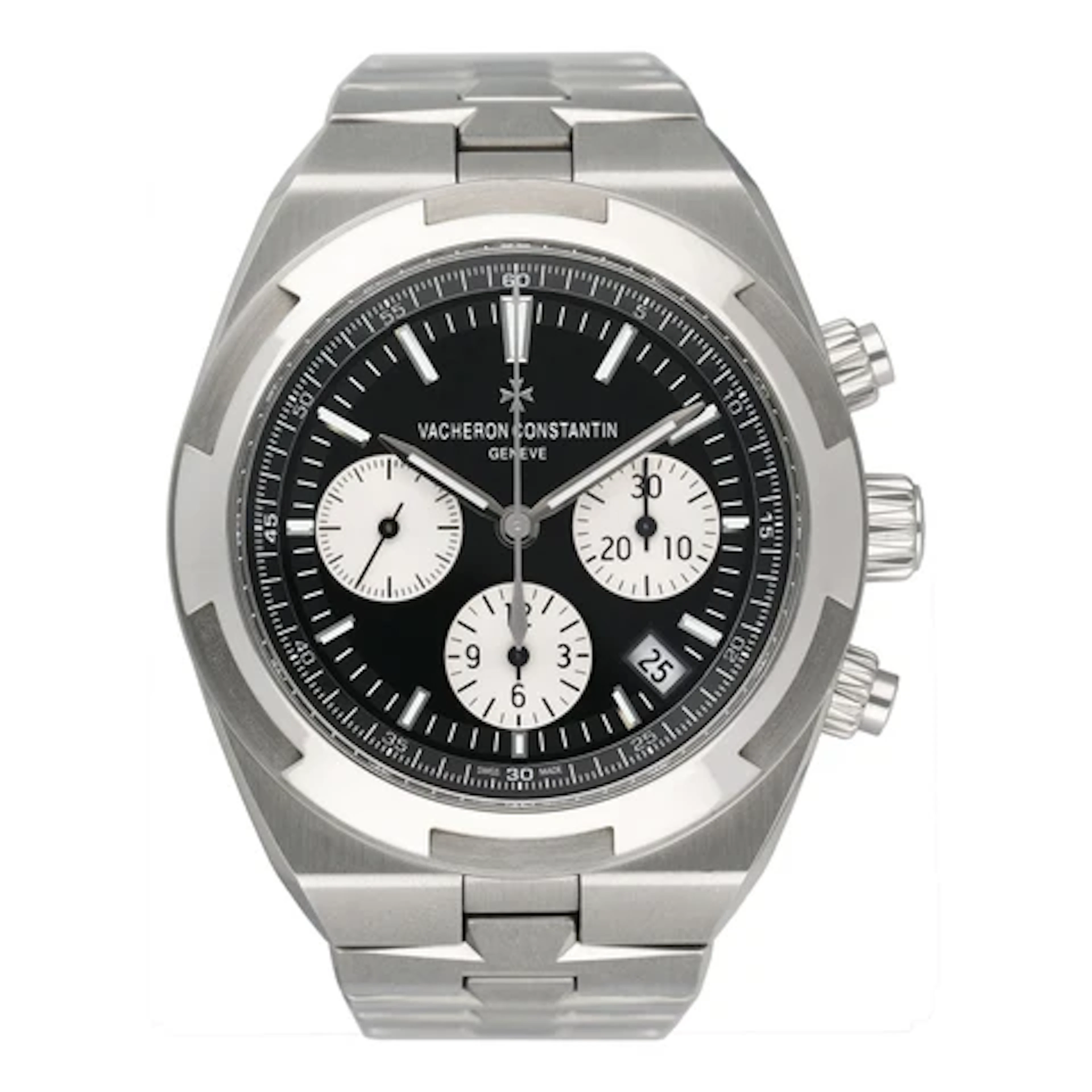 Vacheron Constantin Overseas 5500V/110A-B481 Black Dial Mens Watch Box Papers