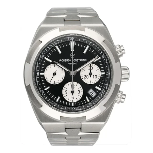 Vacheron Constantin Overseas 5500V/110A-B481 Black Dial Mens Watch Box Papers