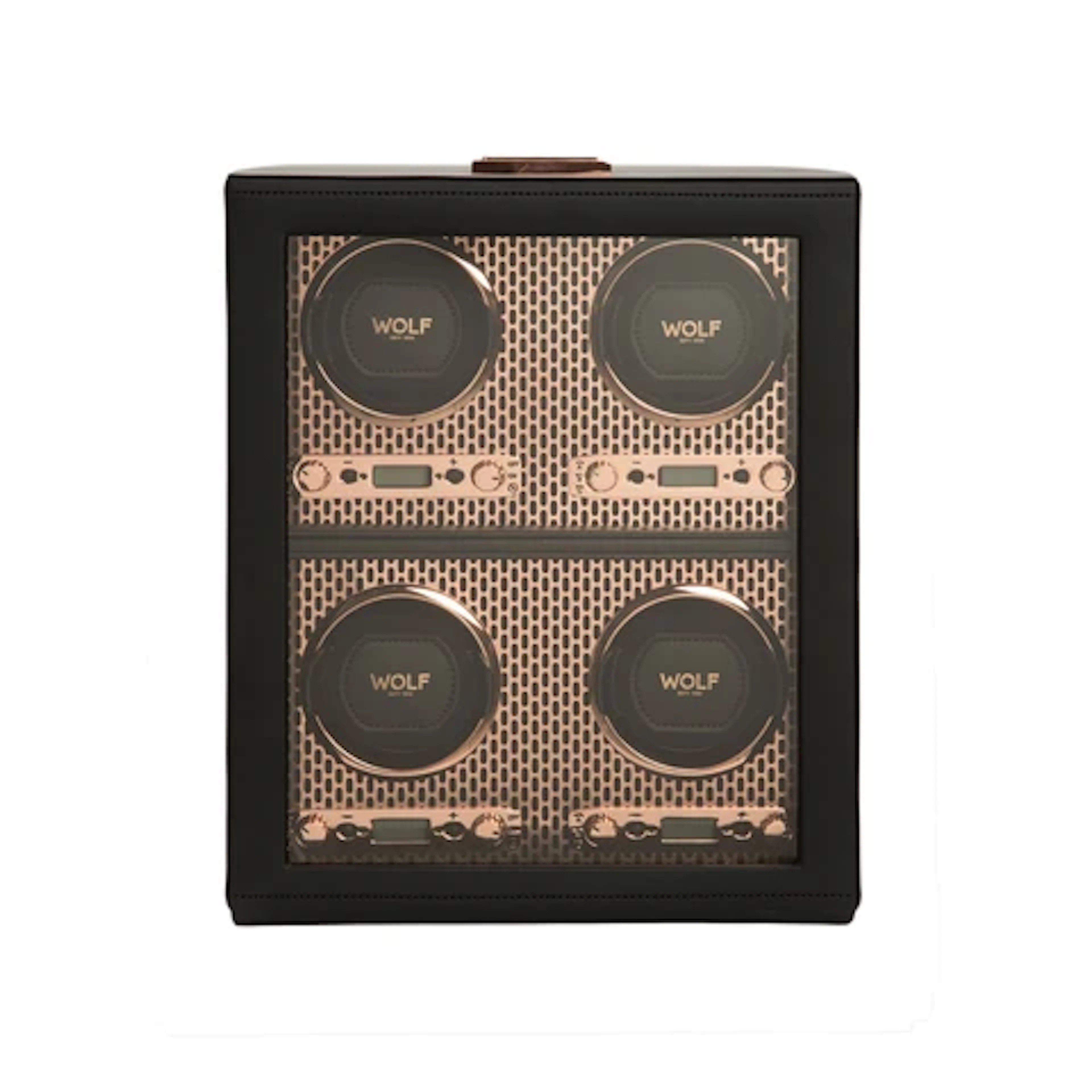 Axis 4 Piece Watch Winder - Copper