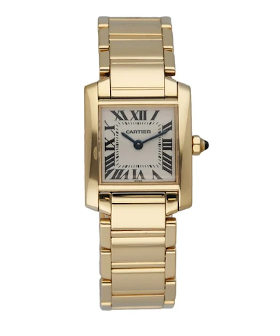 Cartier Tank Francaise 1820 18K Yellow Gold Ladies Watch