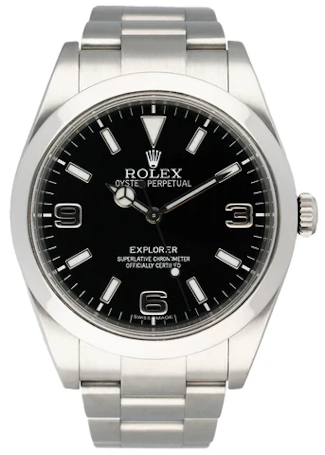 Rolex Explorer 214270 Black Dial Mens Watch