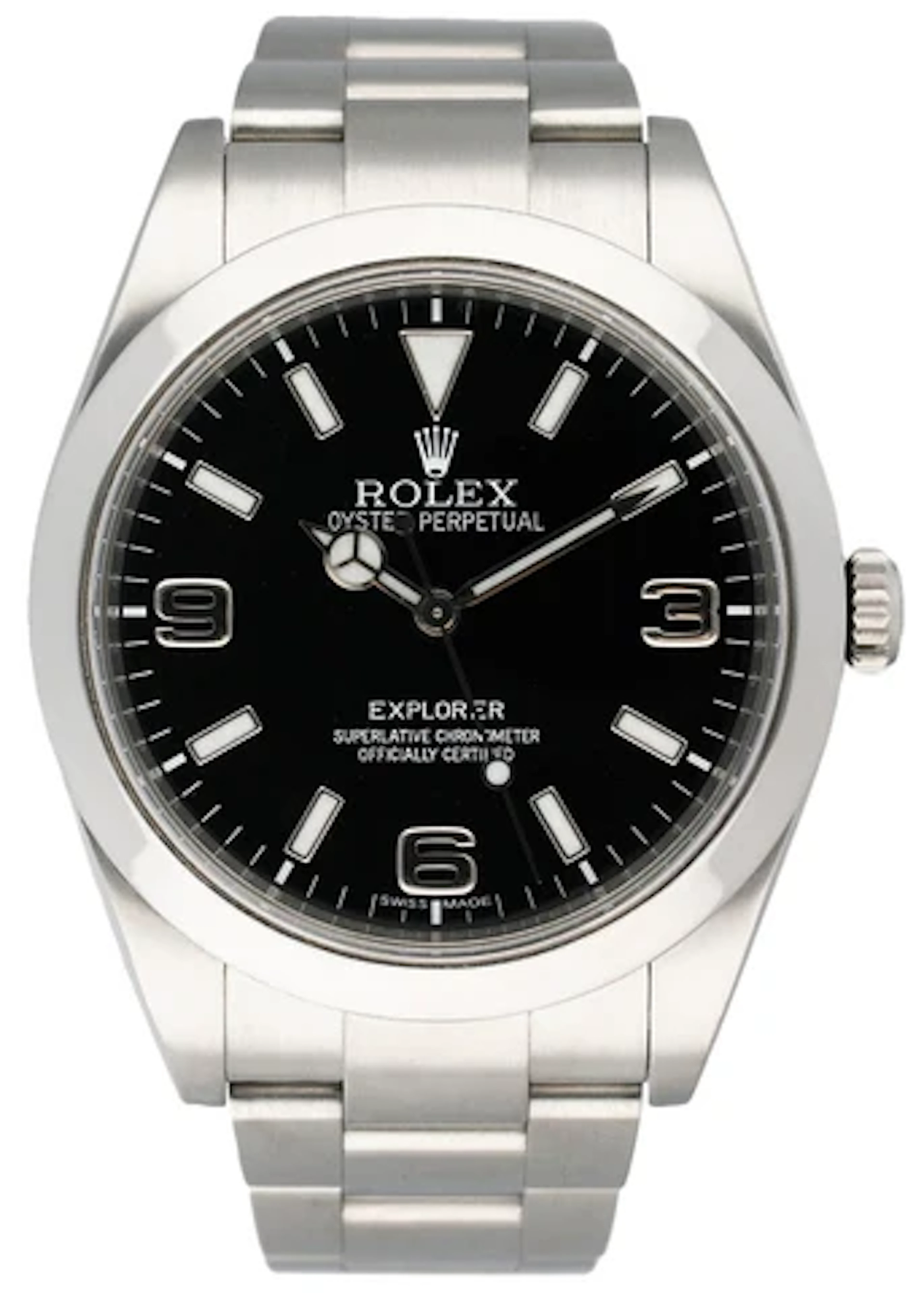 Rolex Explorer 214270 Black Dial Mens Watch