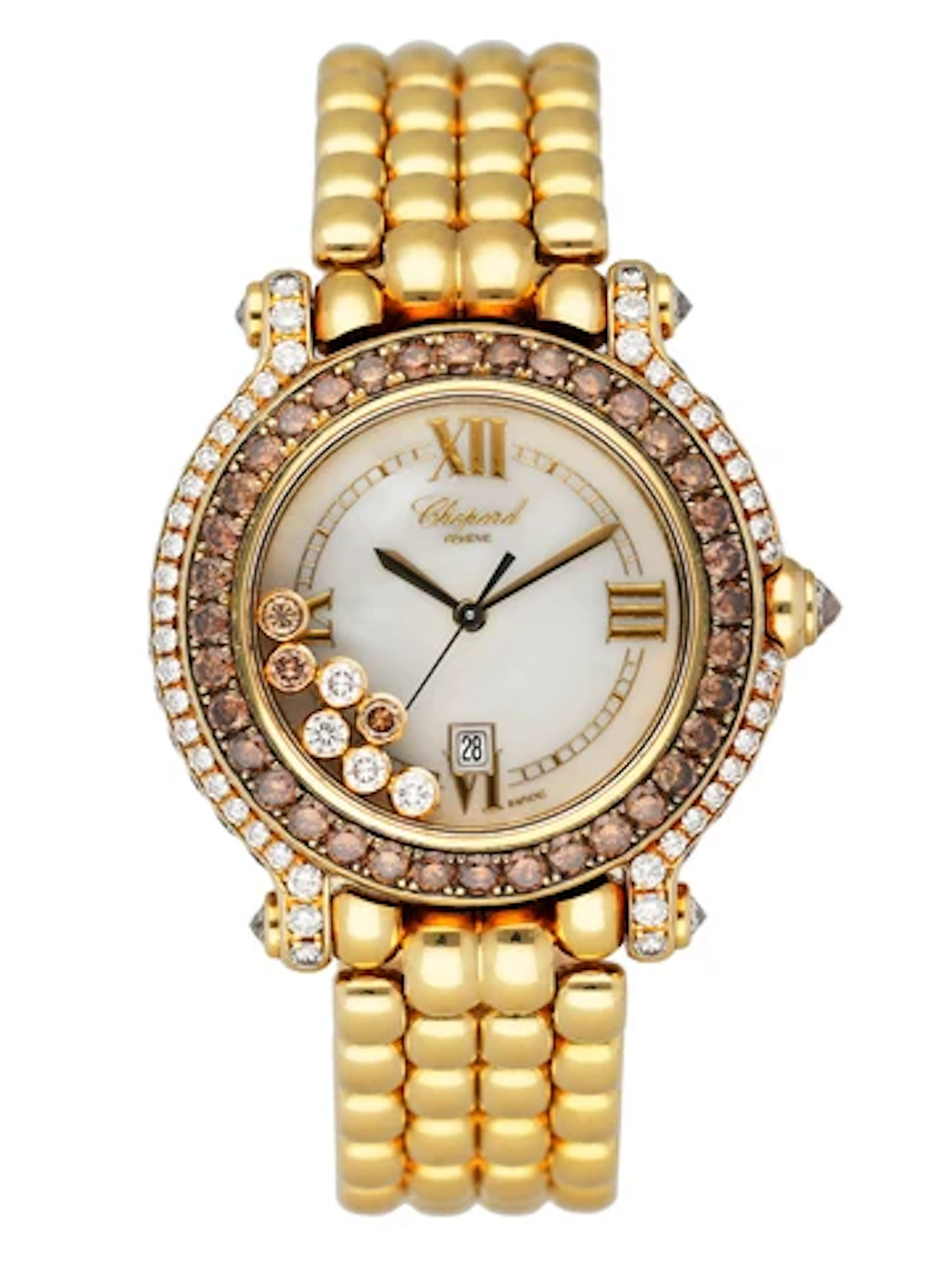 Chopard Happy Sport 27/6817 Diamond MOP Dial Ladies Watch