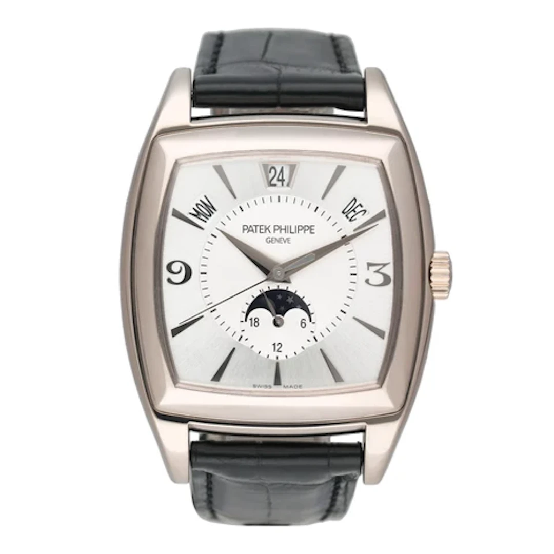Patek Philippe Gondolo Calendario 5135G Silver Dial Mens Watch