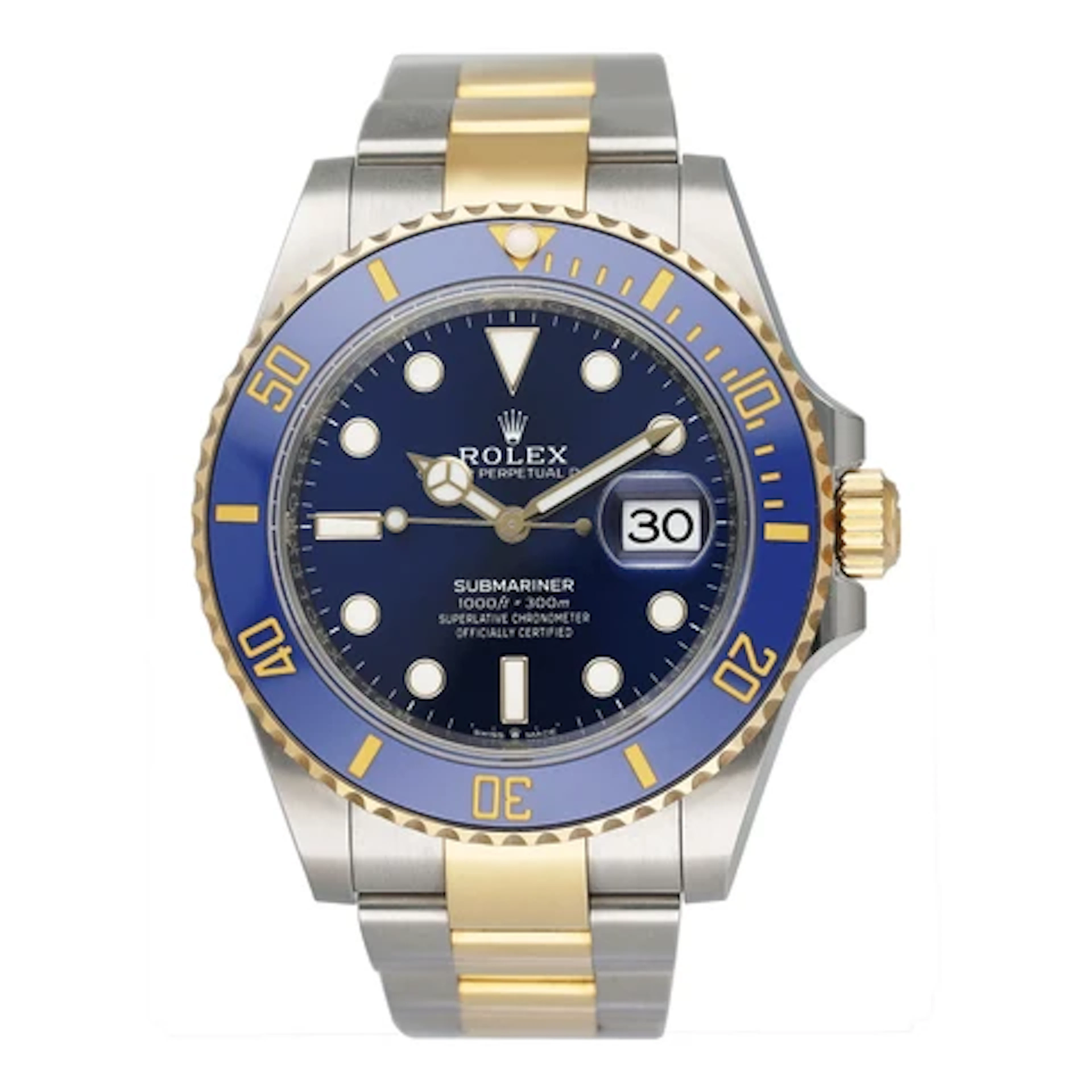 Rolex Submariner 126613LB Blue Dial Mens Watch Box Papers